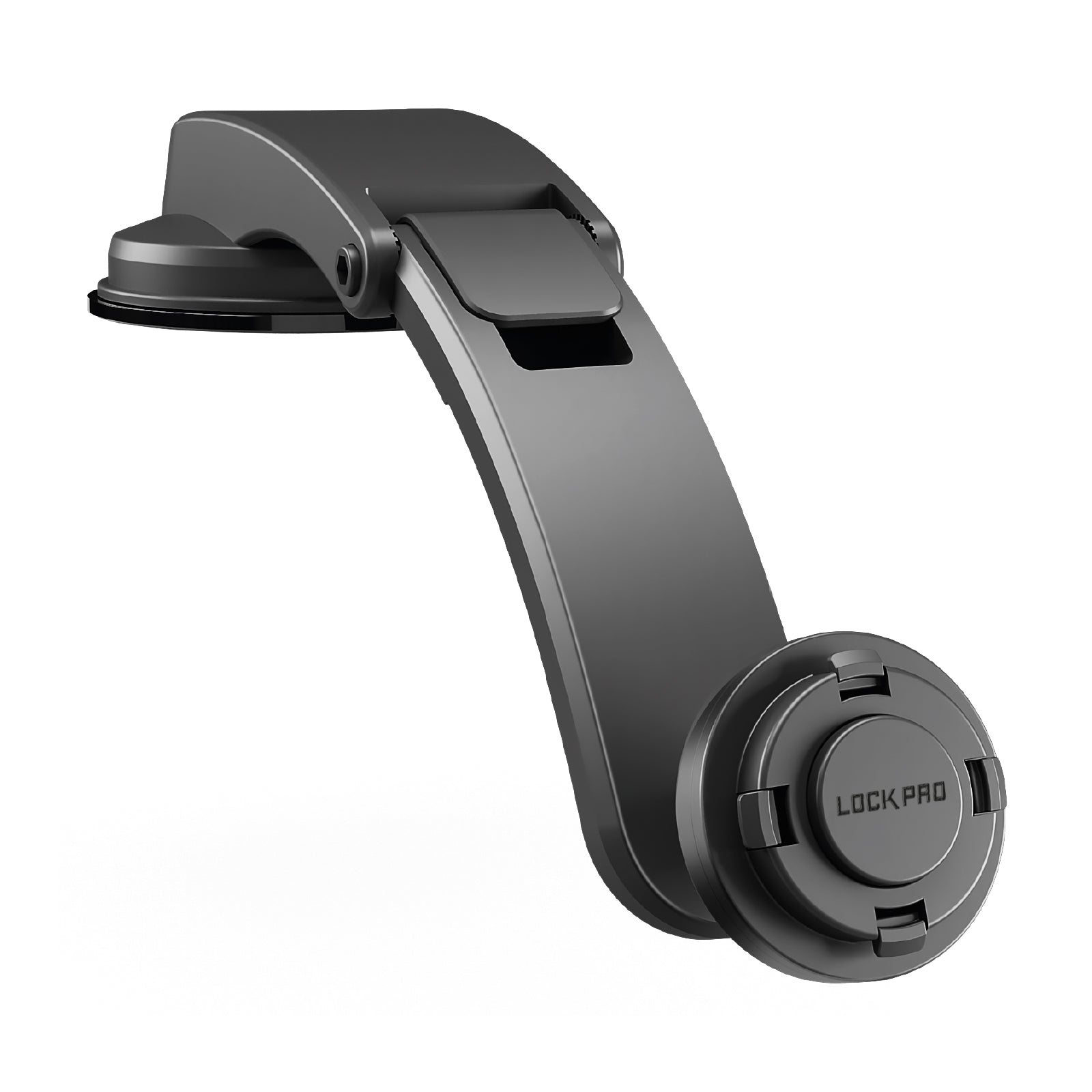 Support de voiture pour pare-brise ou tableau de bord, avec système de verrouillage Lock Pro