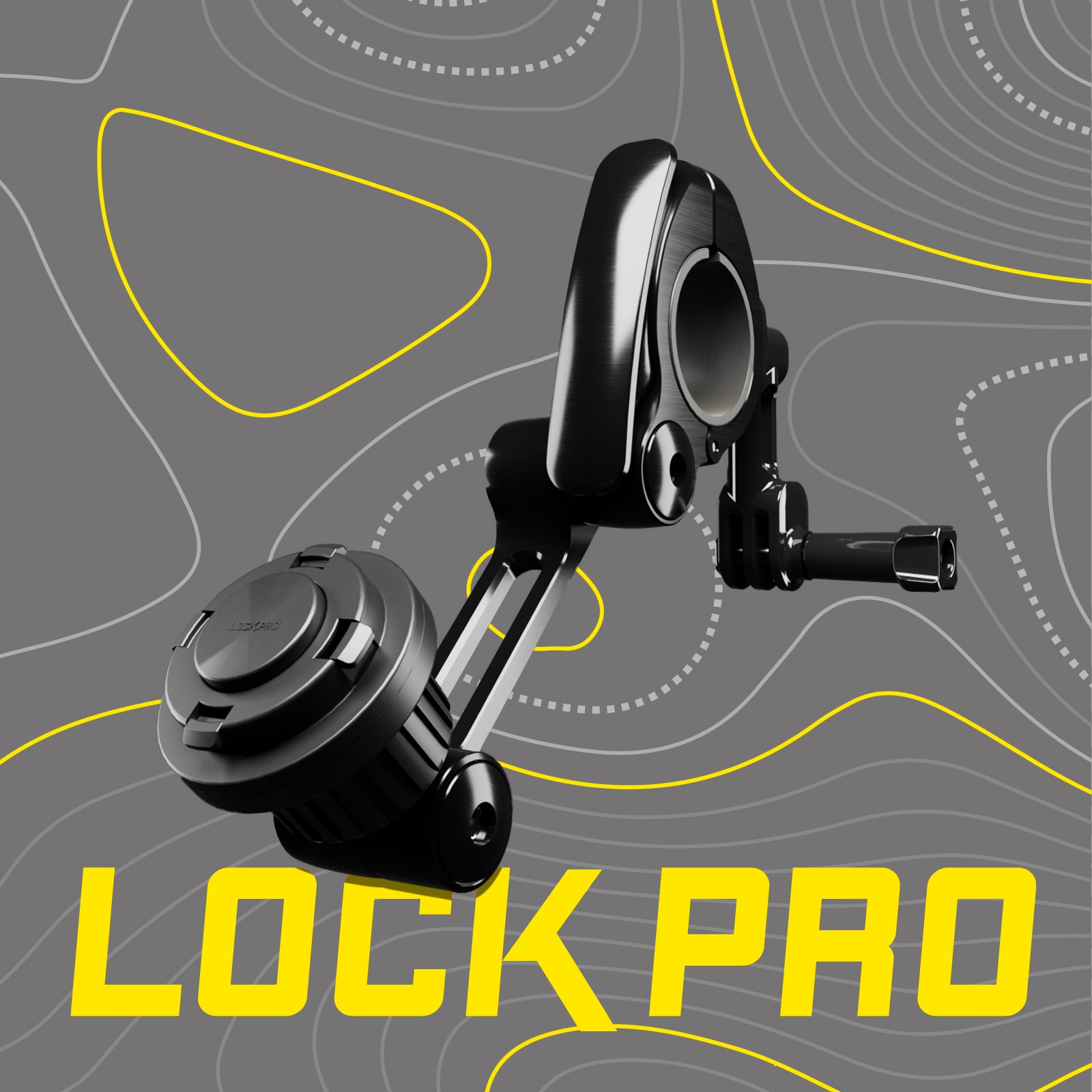 Support de smartphone Lock Pro pour moto
