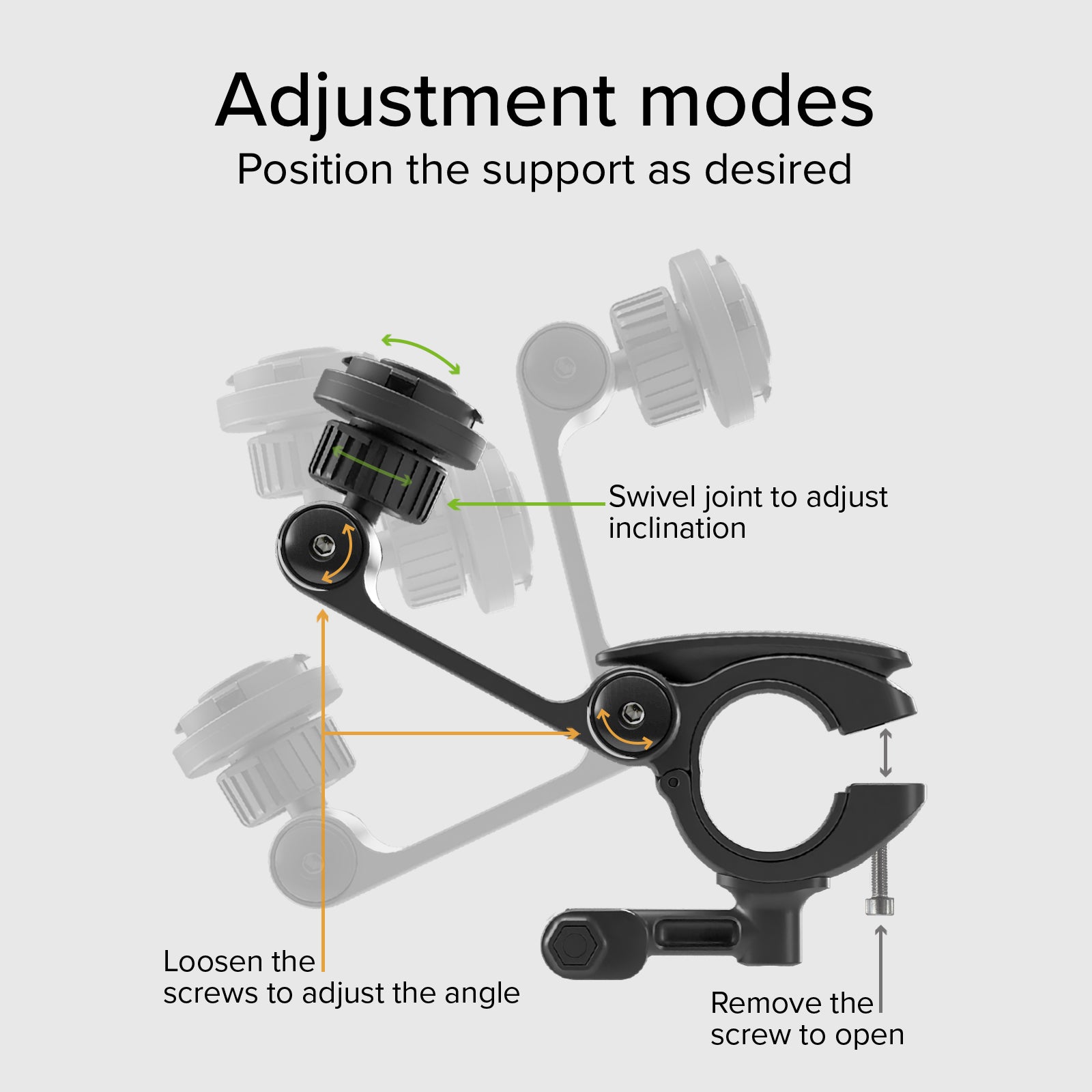 Support de smartphone Lock Pro pour moto