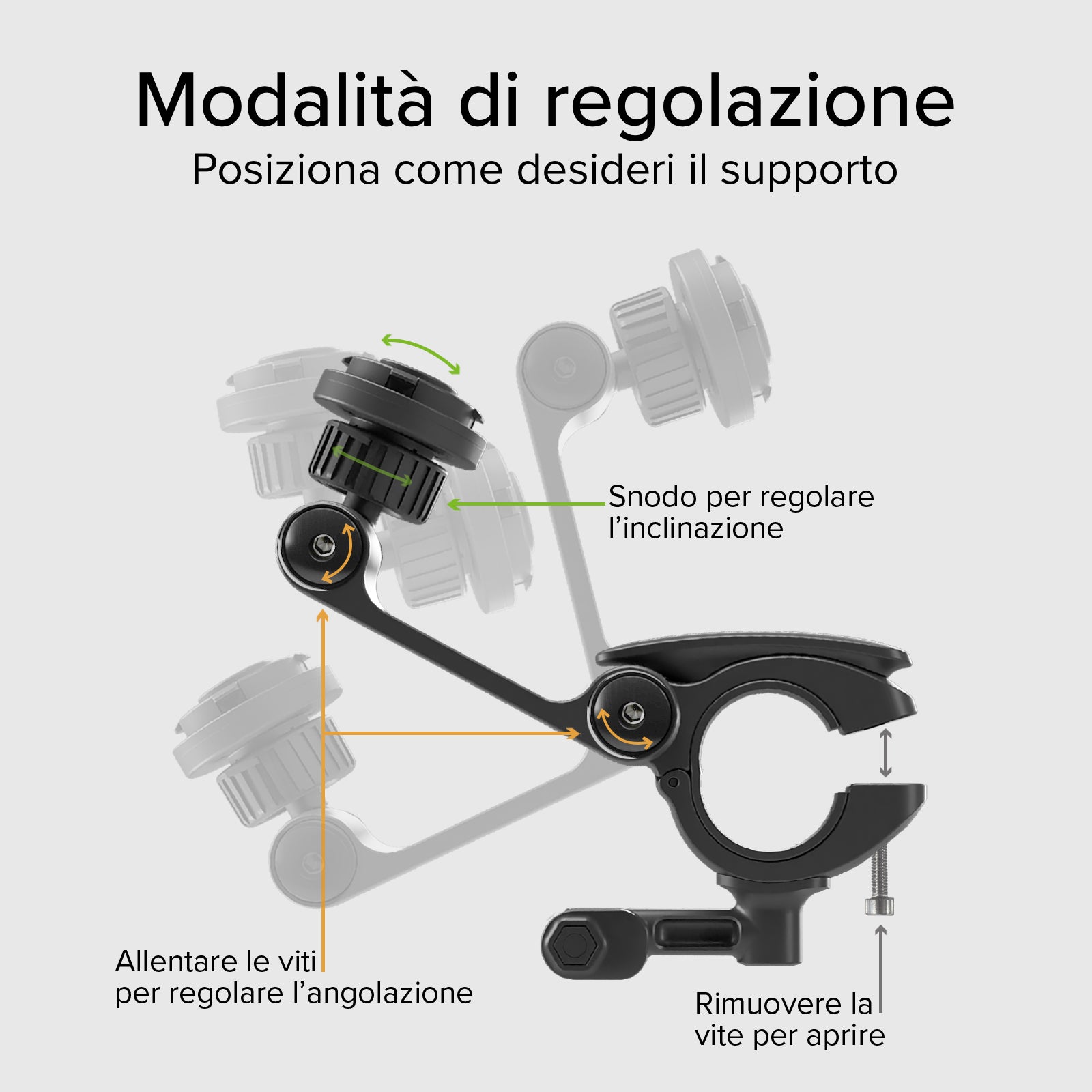 Support de smartphone Lock Pro pour moto