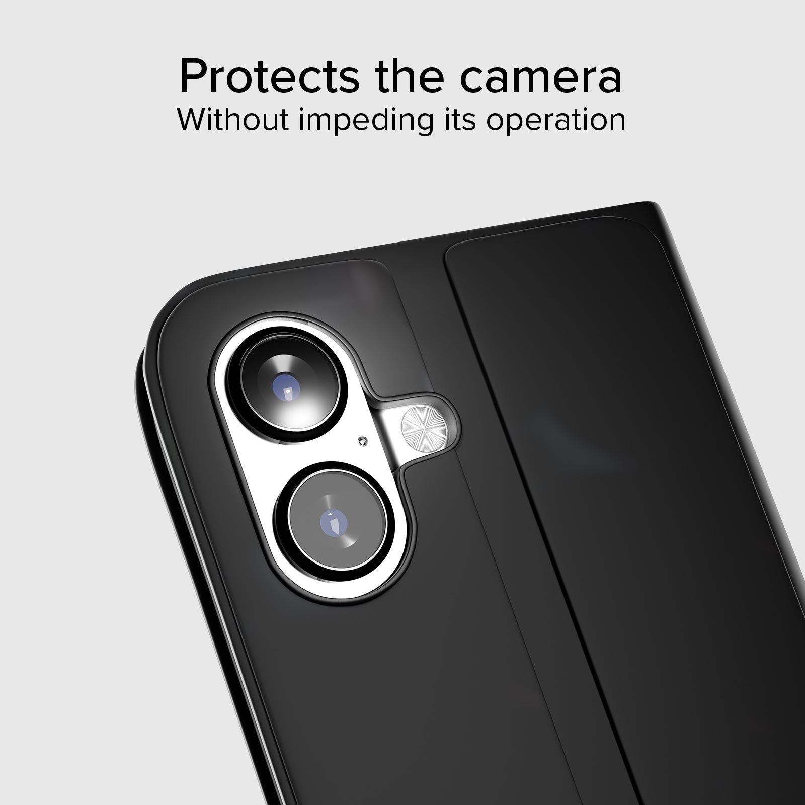 Custodia a libro con supporto stand per iPhone 17