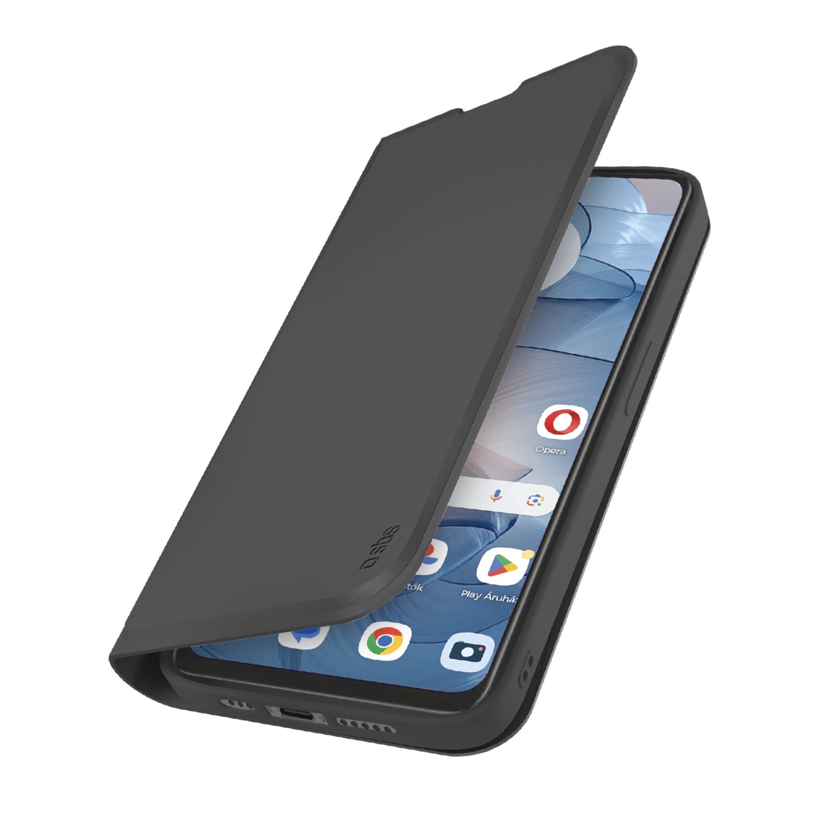 Klapphülle mit Ständer und Soft-Touch-Oberfläche für das Motorola G24 Power