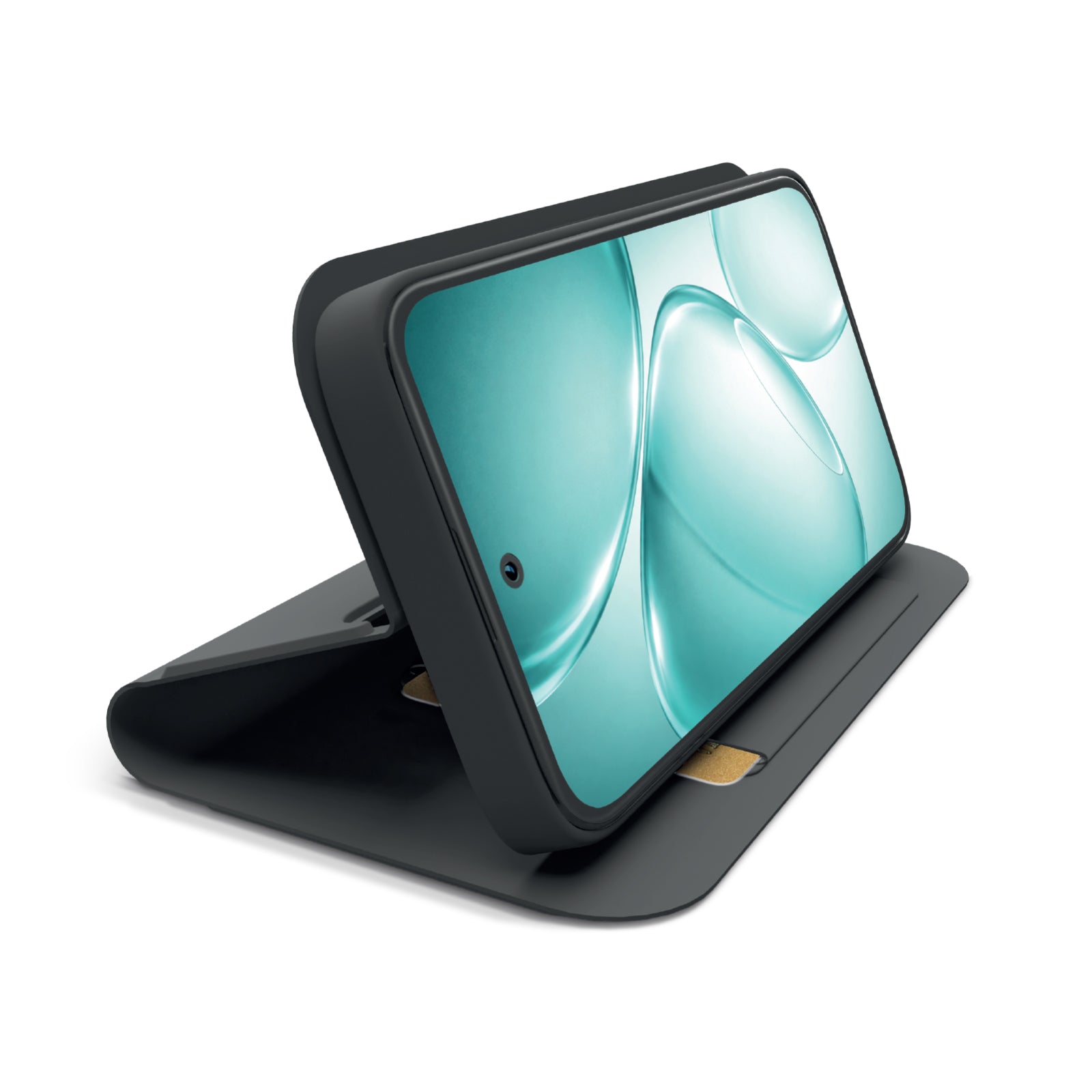 Custodia a libro con supporto stand e superficie soft touch per Oppo A6