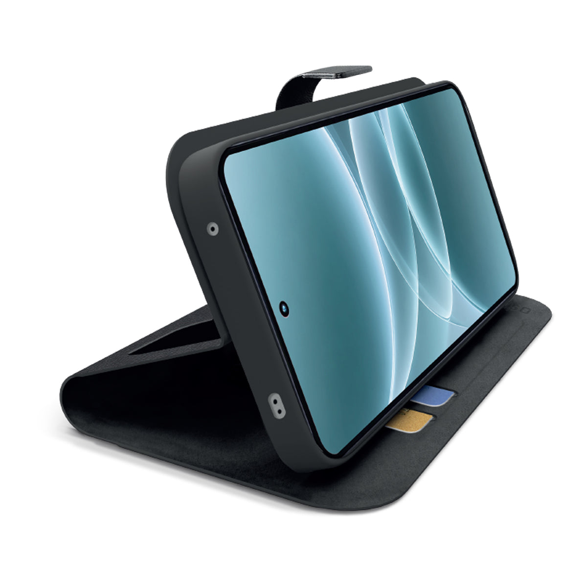 Book Case for Oppo A7 Pro Max with Stand Function and Magnetic Flap Closure