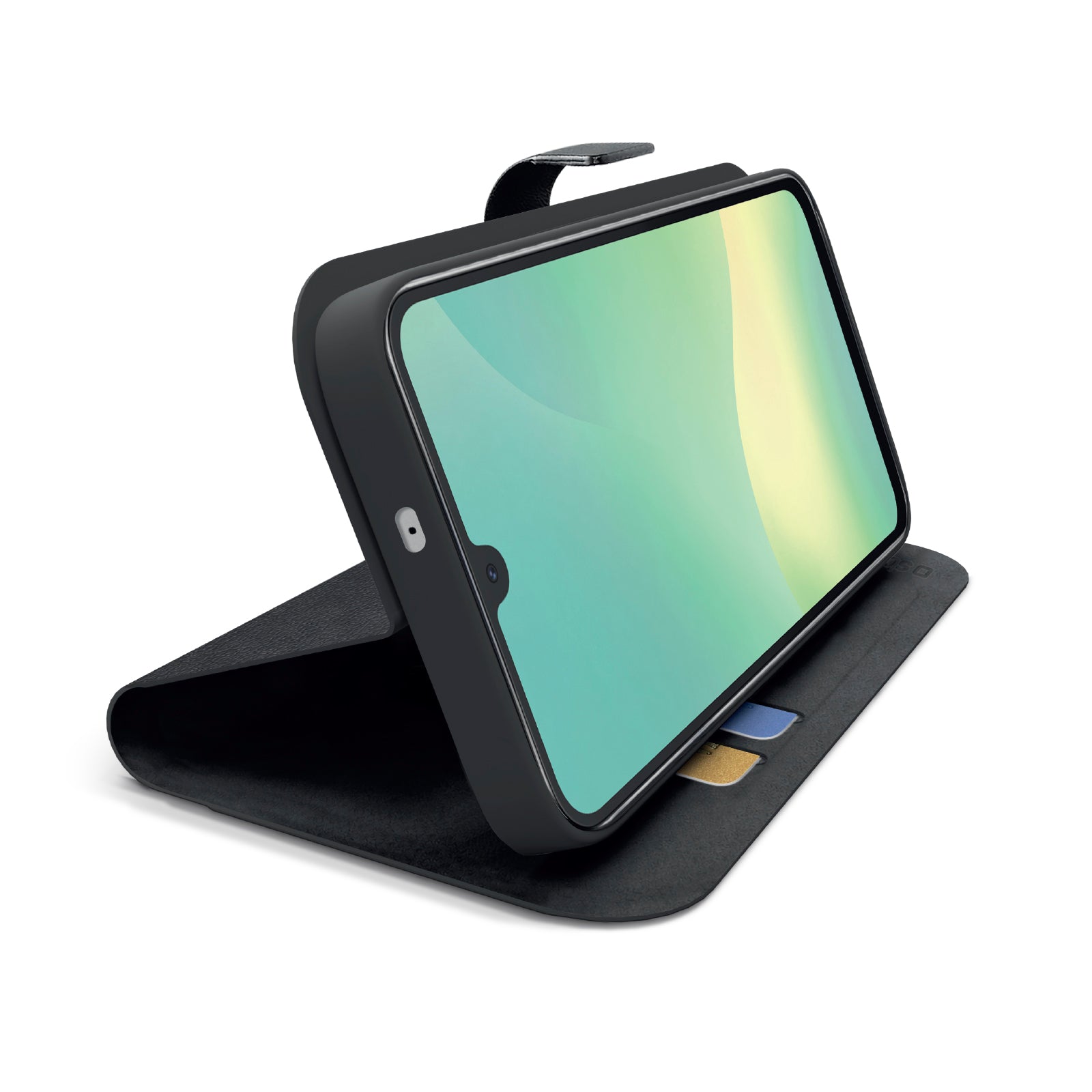 Black book-style cover for Samsung A26 Black book-style cover for Samsung A26