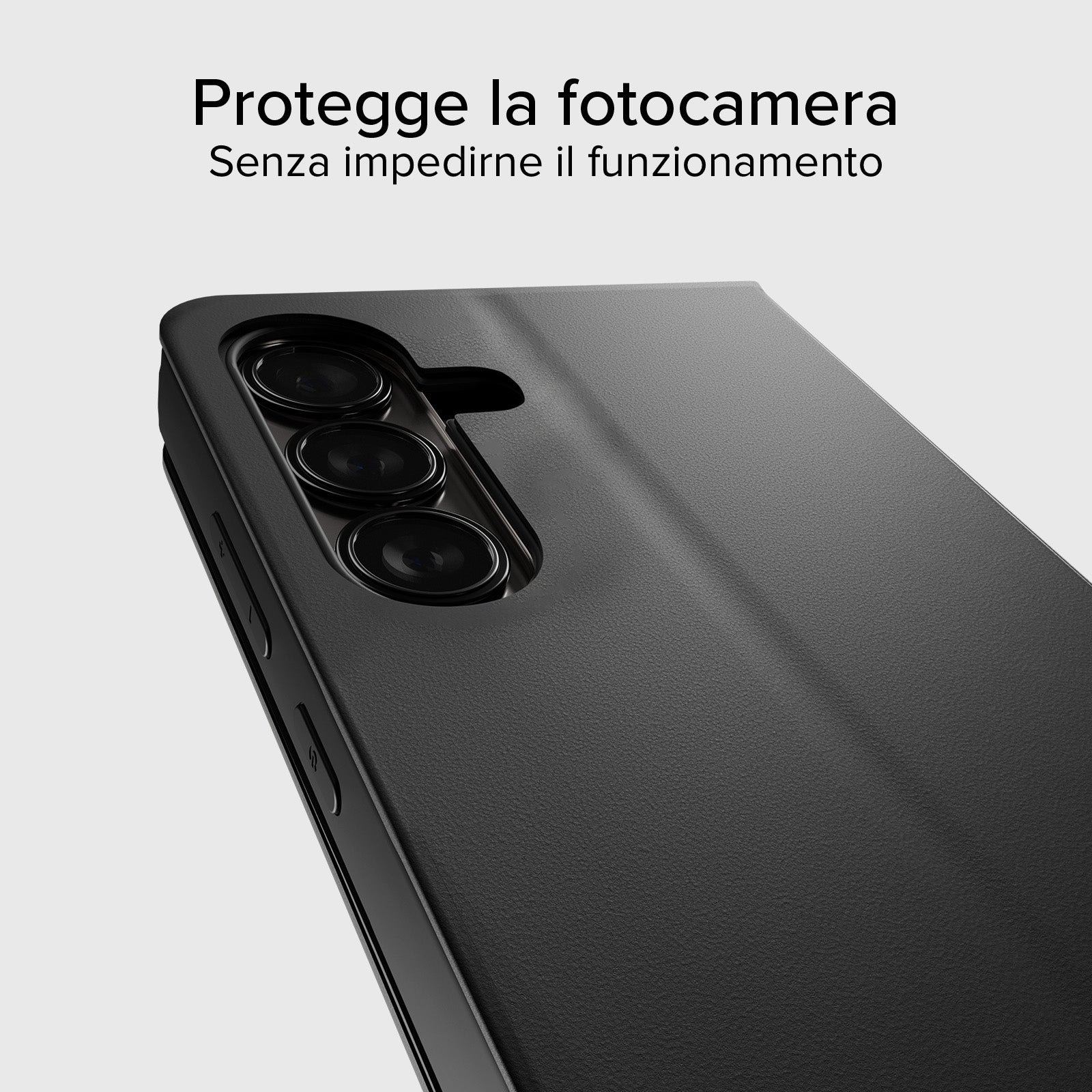 Étui portefeuille avec support et surface douce au toucher pour Samsung S26+
