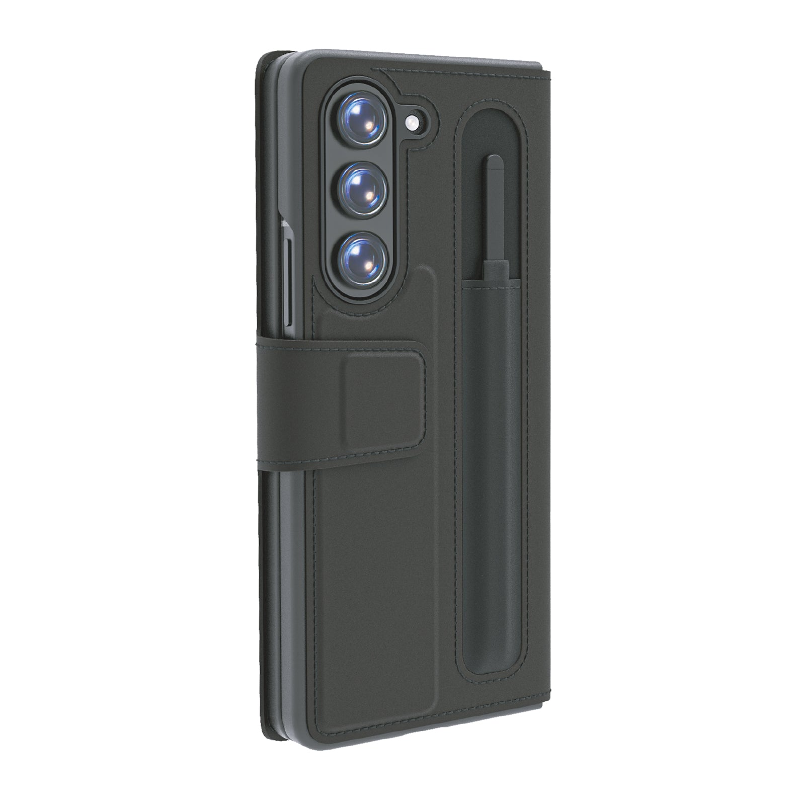 Custodia Fold con chiusura magnetica e portatessere per Samsung Z Fold 7