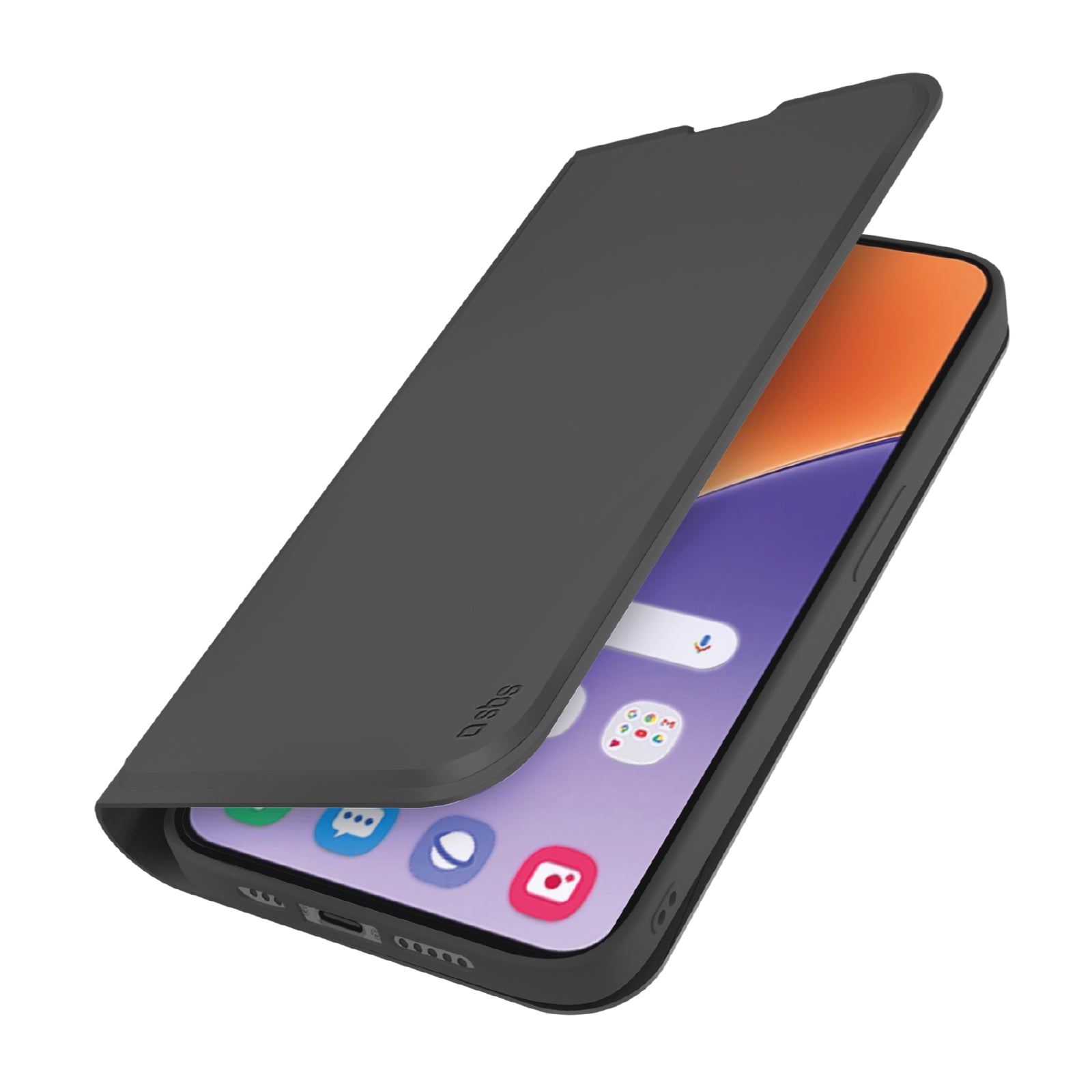 Custodia a libro con supporto stand e superficie soft touch per Xiaomi 15