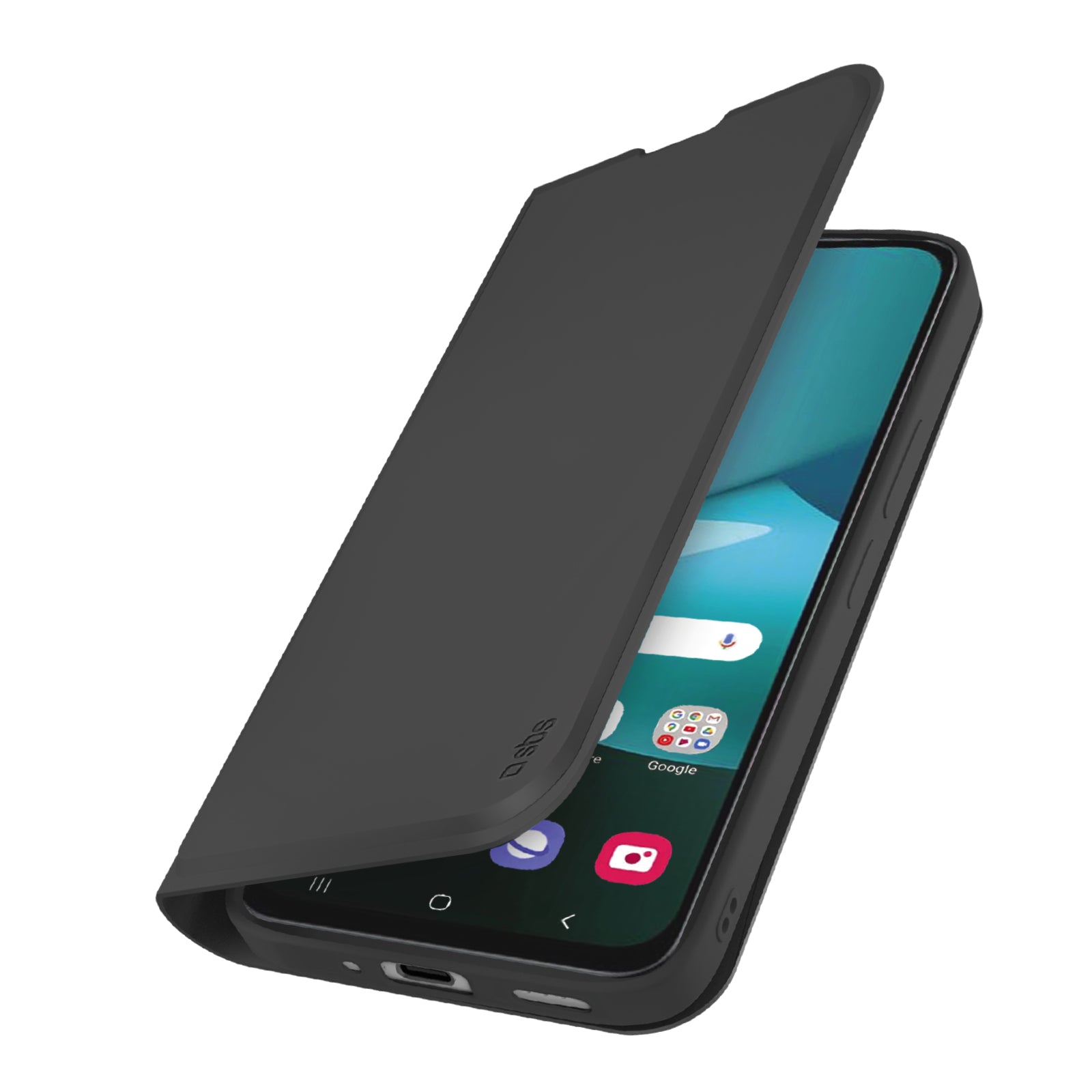 Custodia Libro Con Finestra Per Xiaomi Redmi 13C: Protezione E Supporto Magnetico, Colore Nero