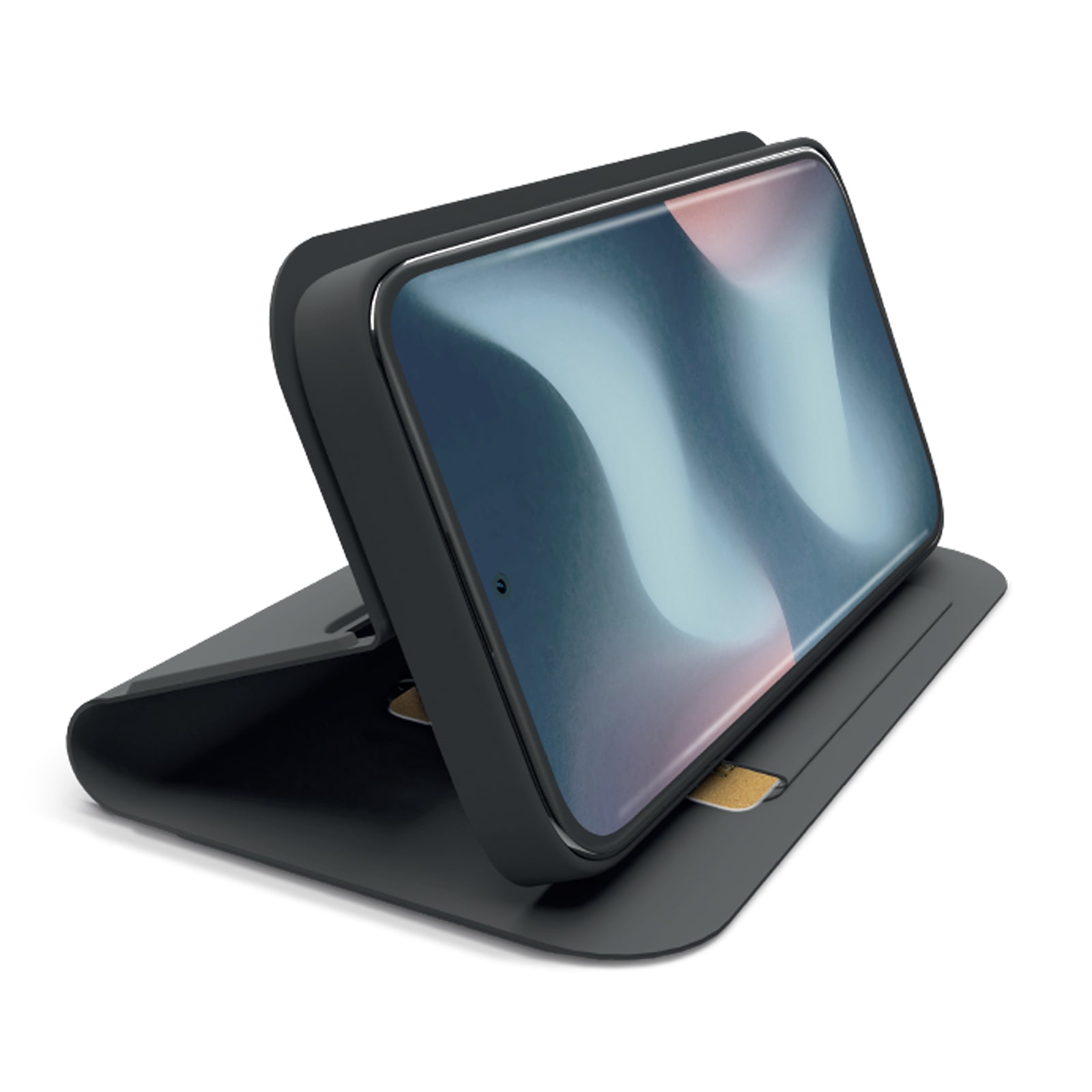 Custodia a libro con supporto stand e superficie soft touch per Xiaomi Redmi 15 4G