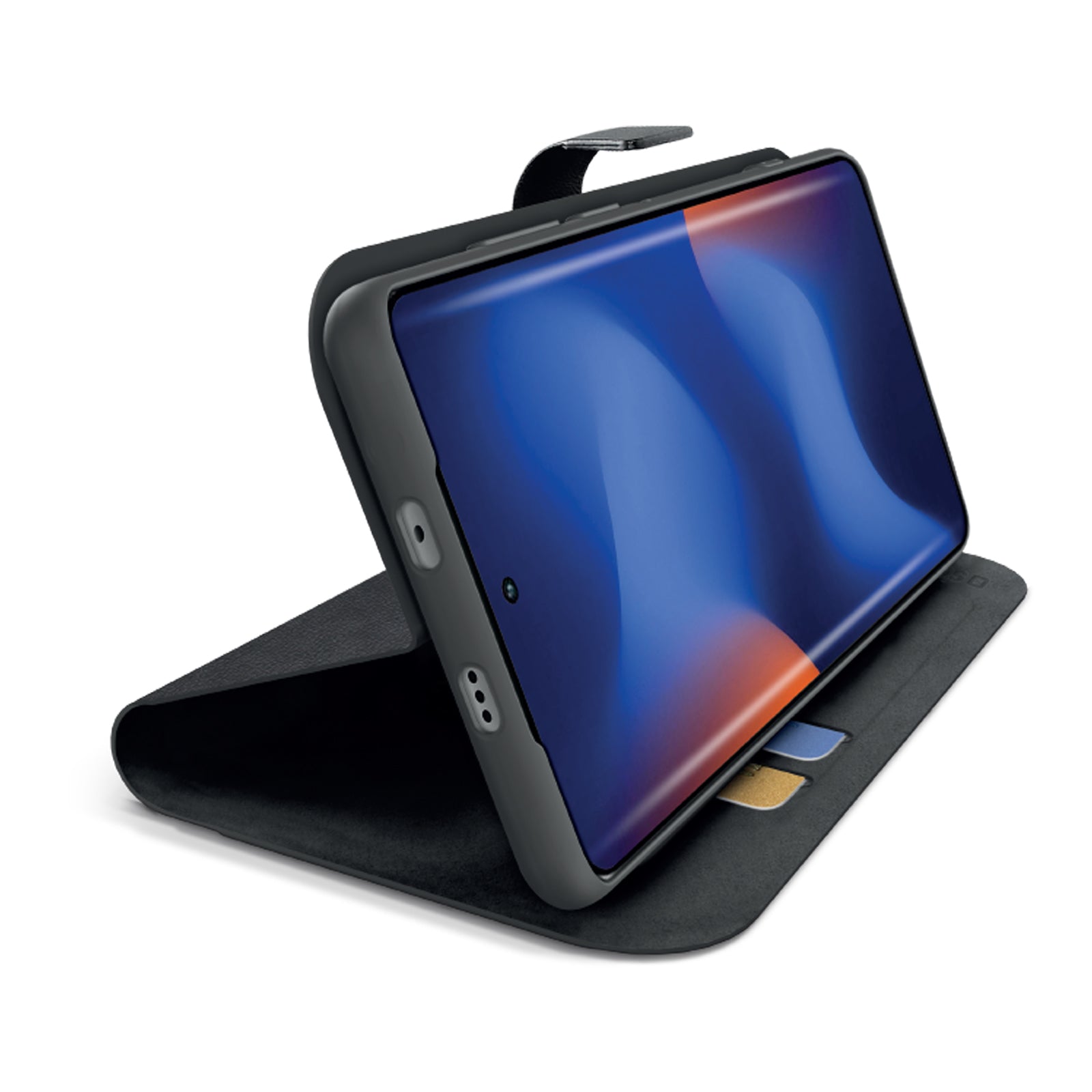 Book-style case with stand support and soft touch surface for Xiaomi Redmi Note 15