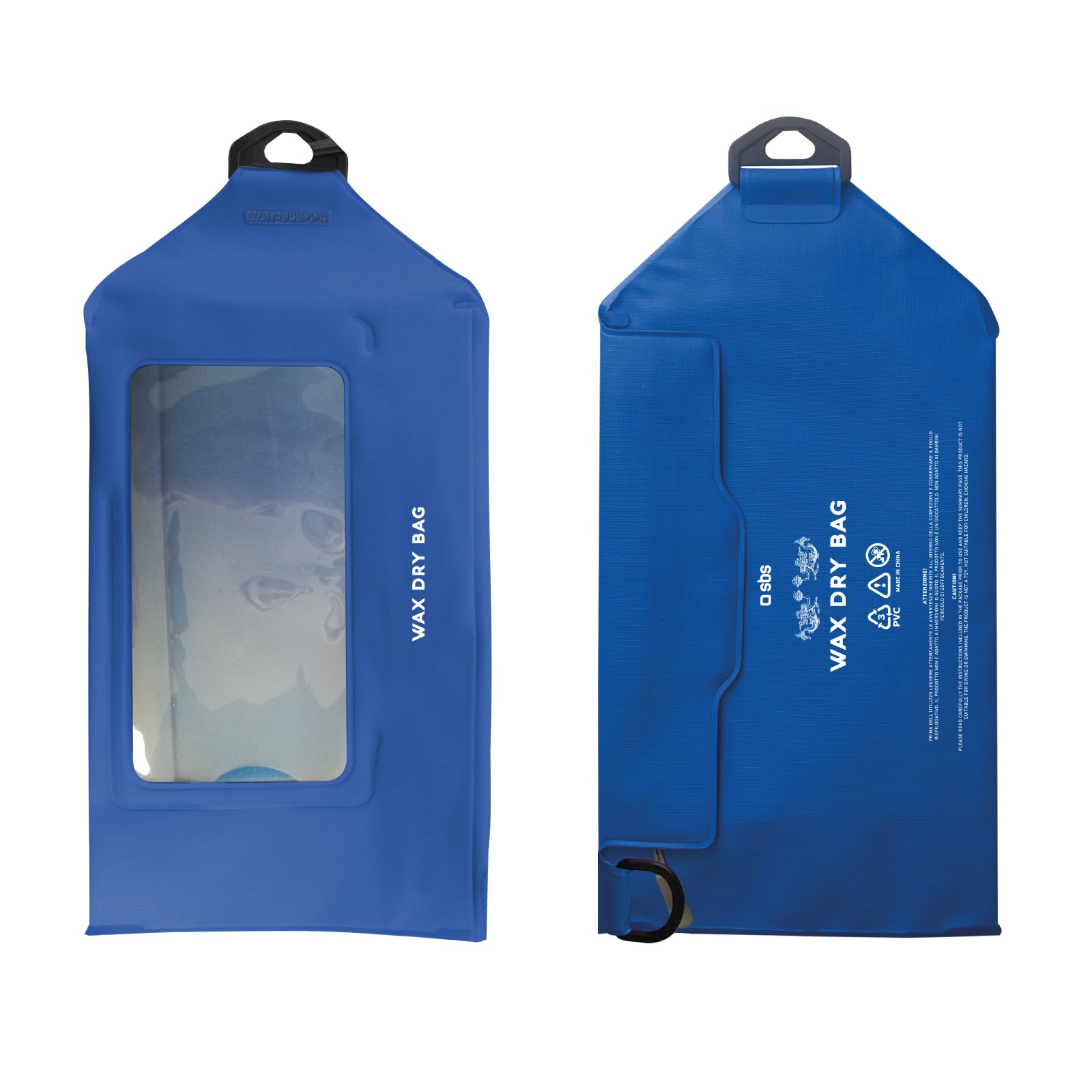 Borsa impermeabile touch screen per smartphone con tracolla