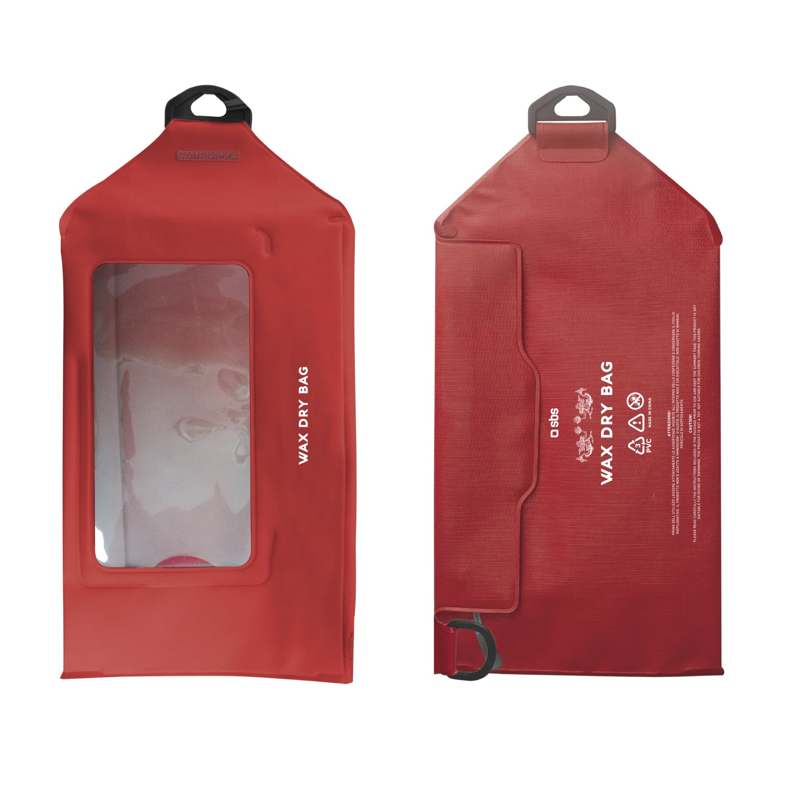 Borsa impermeabile touch screen per smartphone con tracolla