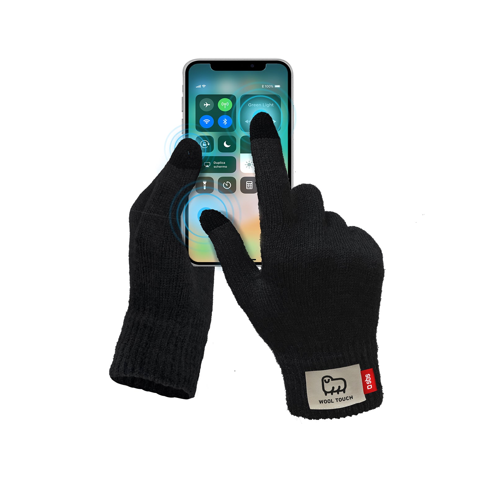 handschuhe iphone Kapazitive Touchscreen-Handschuhe Größe M