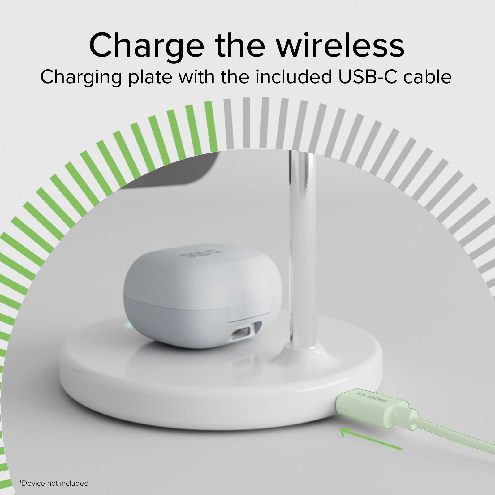 Stazione ricarica wireless Qi2 2x1 per iPhone, Android, auricolari wireless