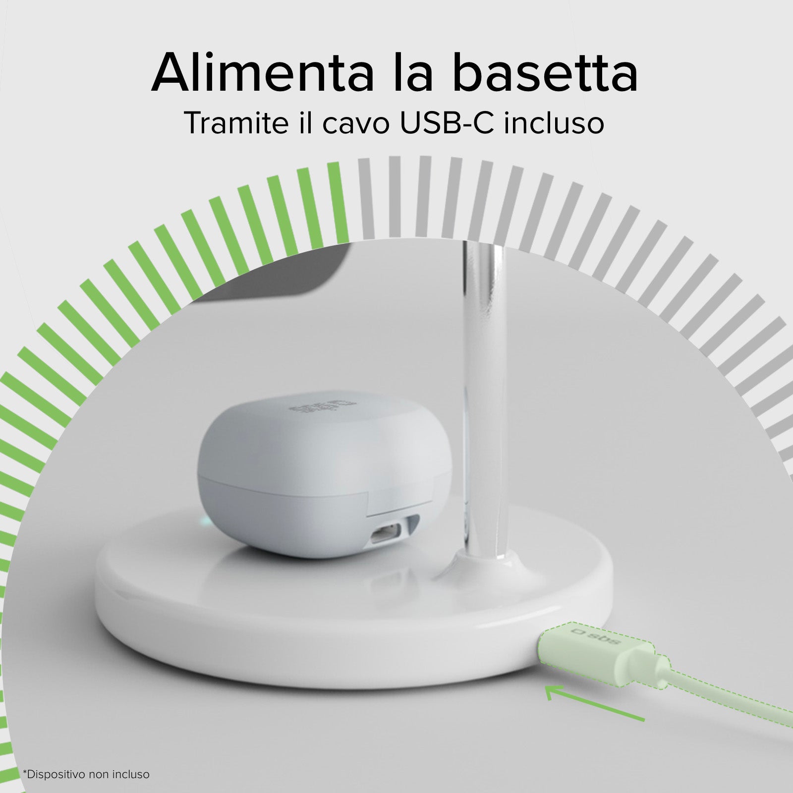 Stazione ricarica wireless Qi2 2x1 per iPhone, Android, auricolari wireless