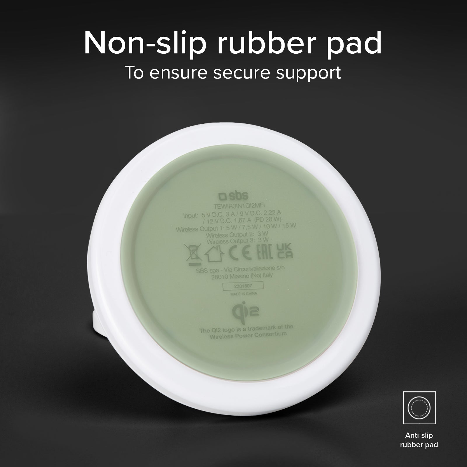 Qi2 3x1 Wireless Charging Station for iPhone 16/15/14/13/12, Android smartphones, Apple Watch and wireless earphones