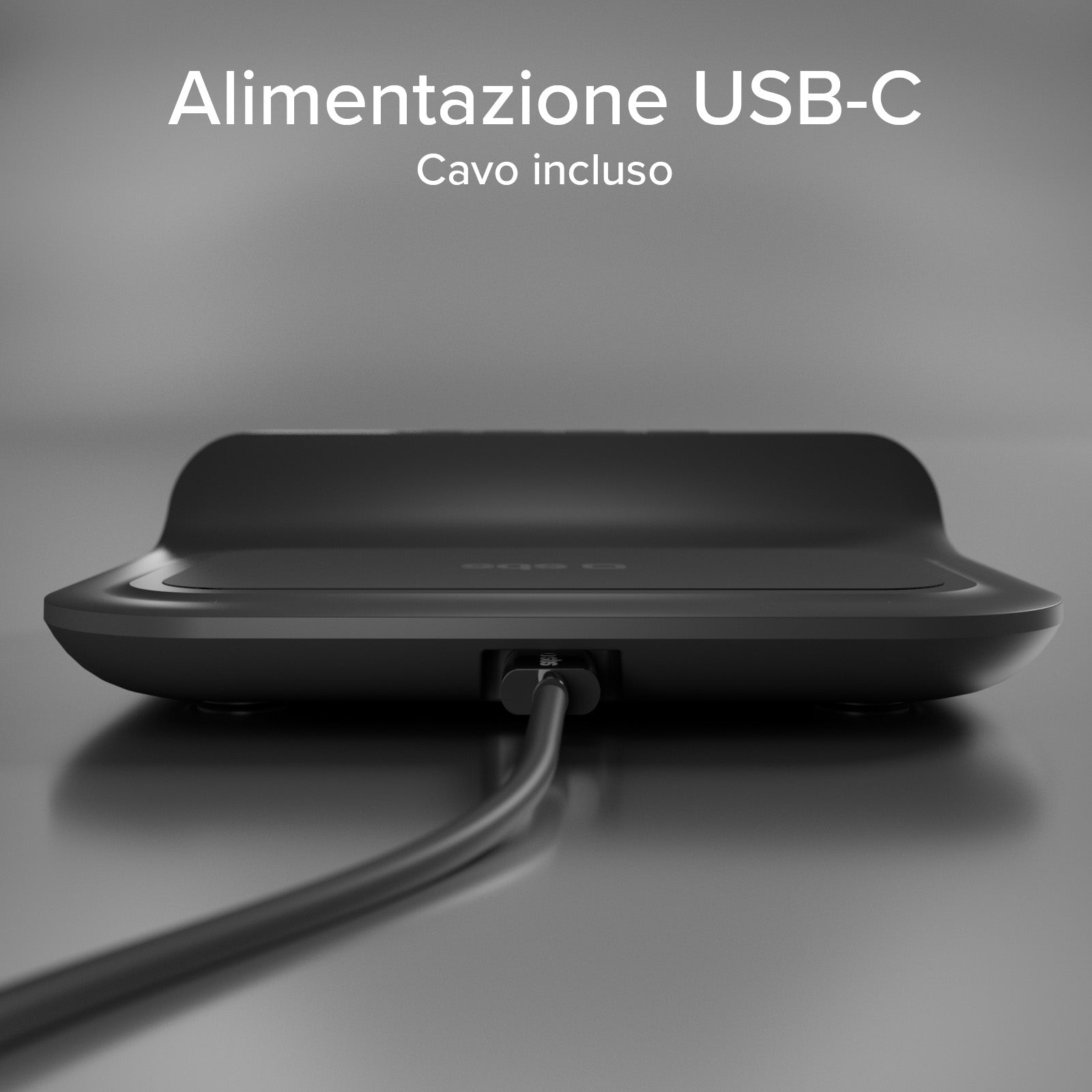 2-in-1 alarm clock with Wireless Charging