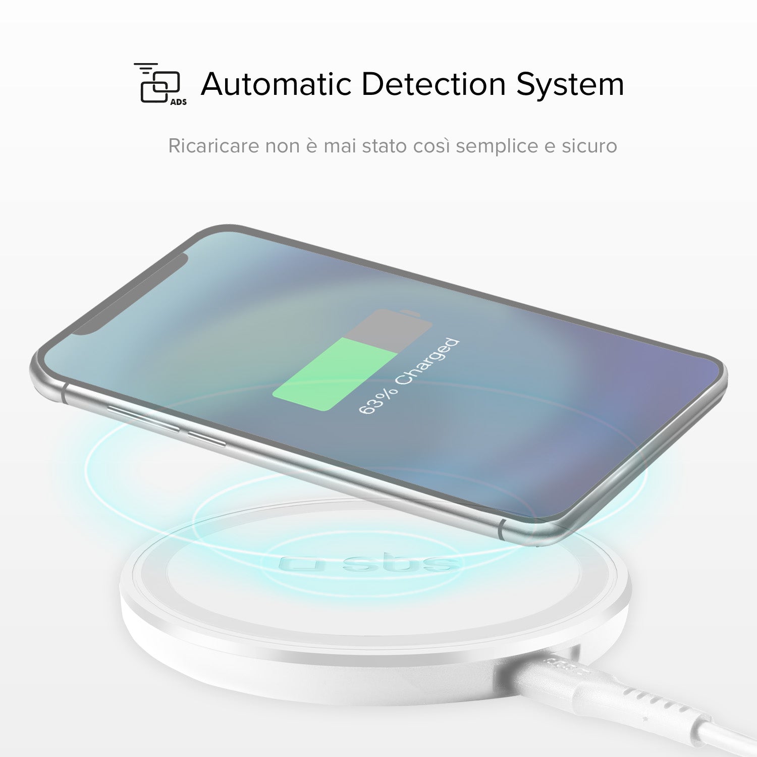 Station de charge sans fil 10W