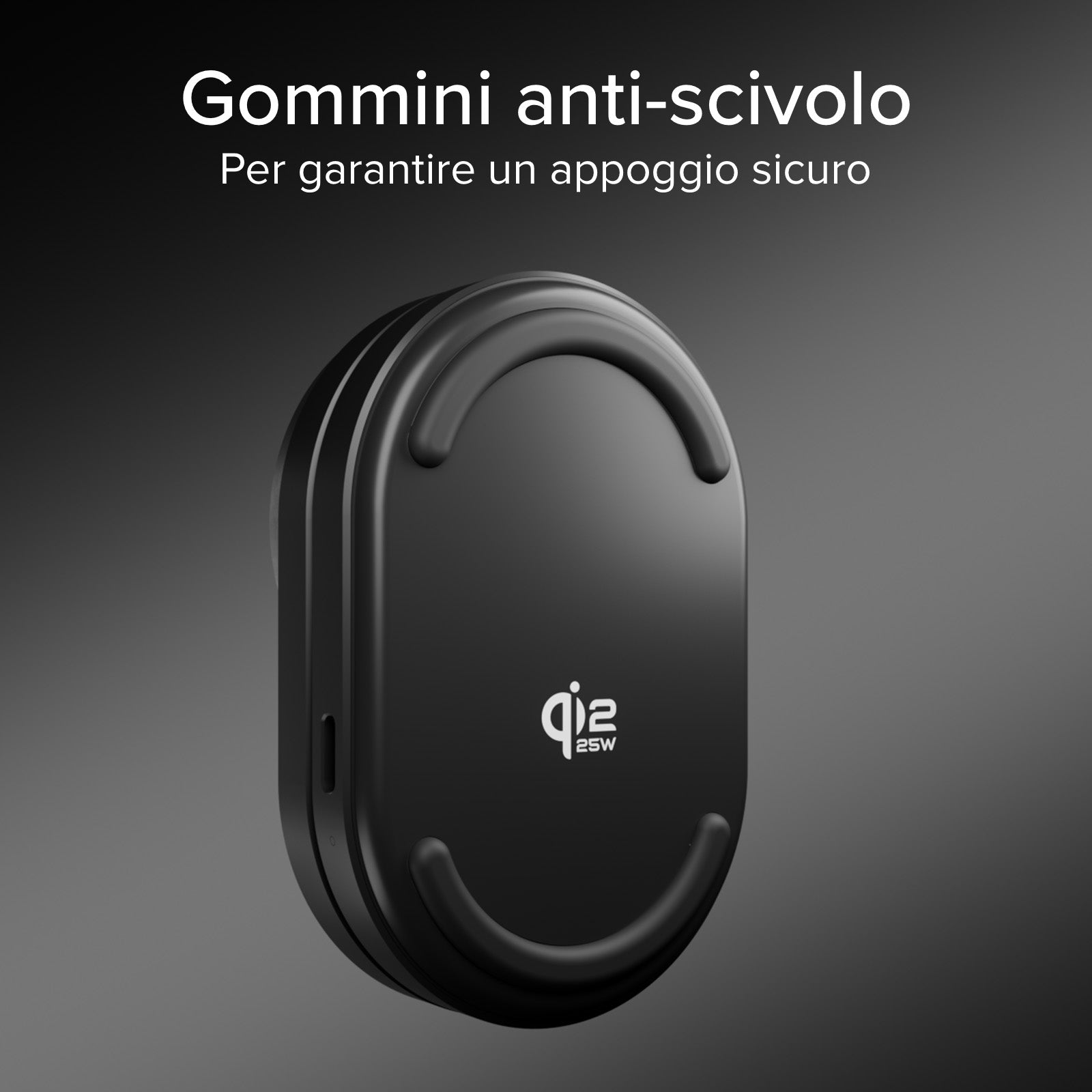 25 W Qi2 folding 3-in-1 wireless charging base for iPhones, Apple Watches, and Earphones