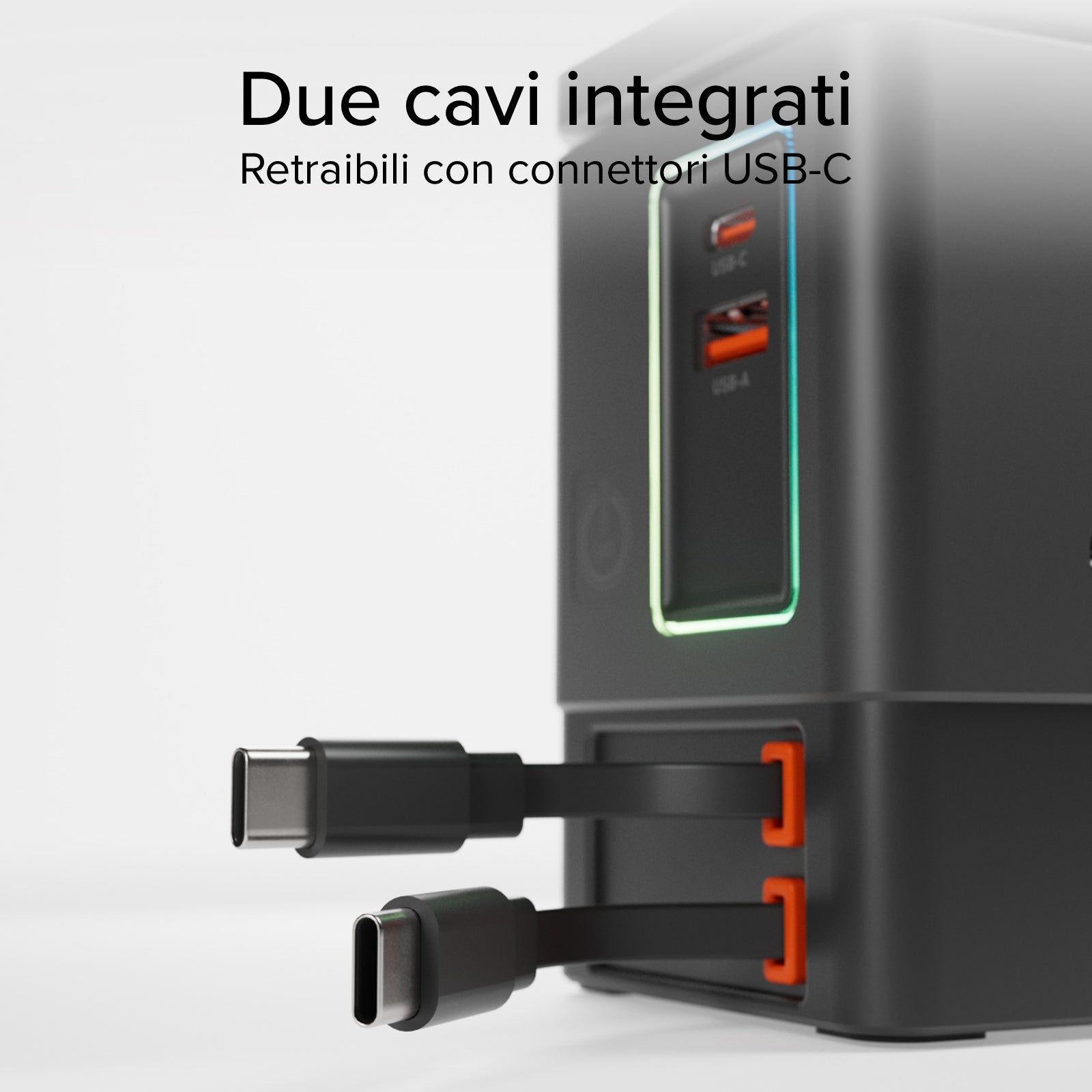 Base de carga inalámbrica 6 en 1 100W compatible con MagSafe