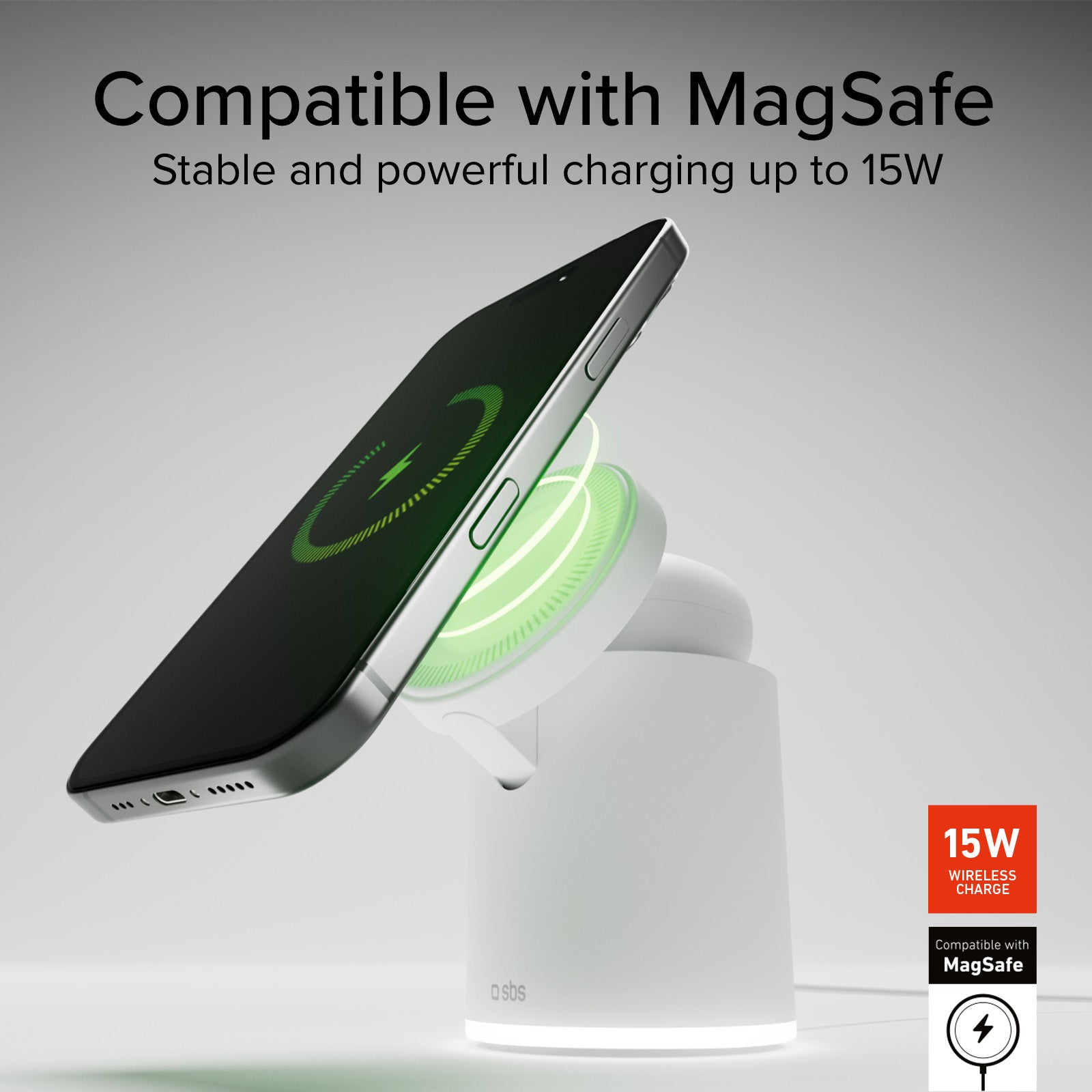 Magnetic Power Dock 2 in 1