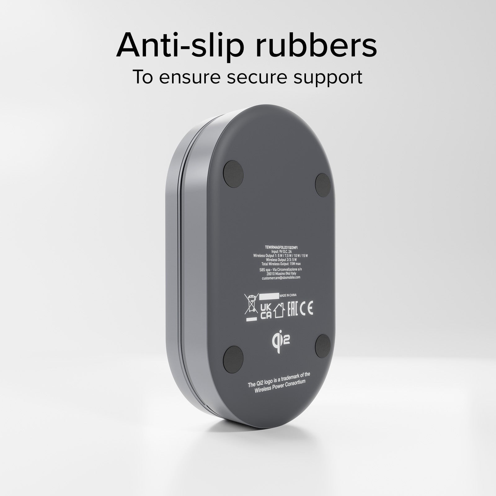 Cargador inalámbrico Power Dock 3 en 1