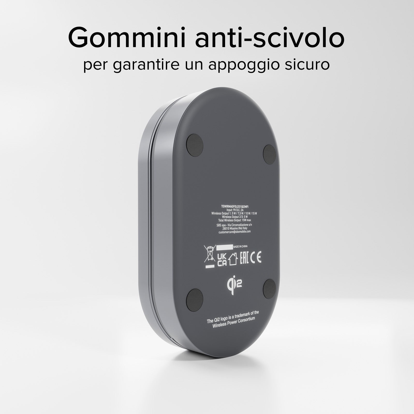 Cargador inalámbrico Power Dock 3 en 1