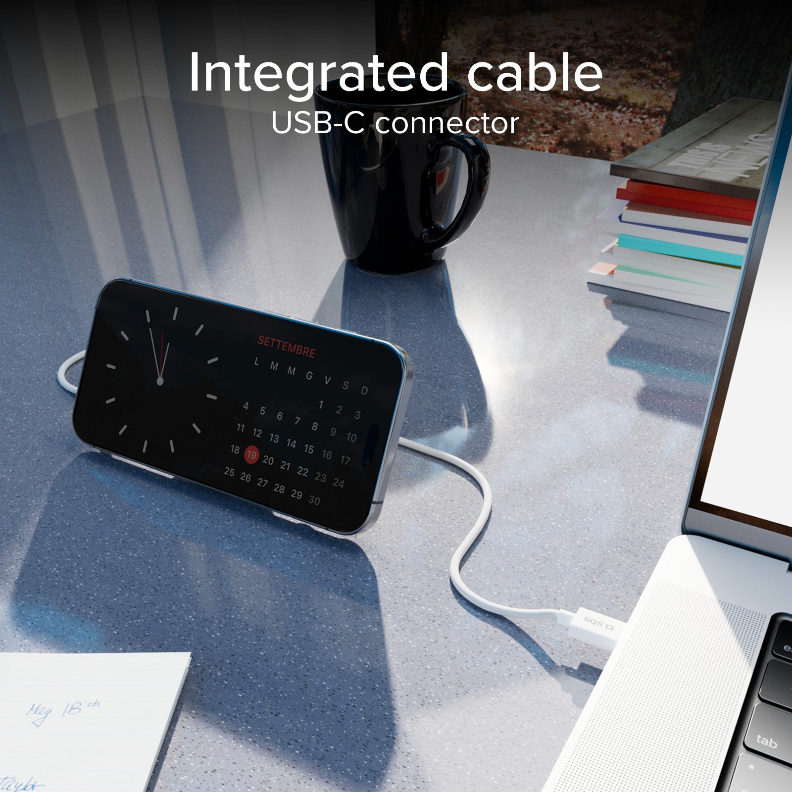 Kabellose Ladestation Qi2, MagSafe-kompatibel mit Standfunktion