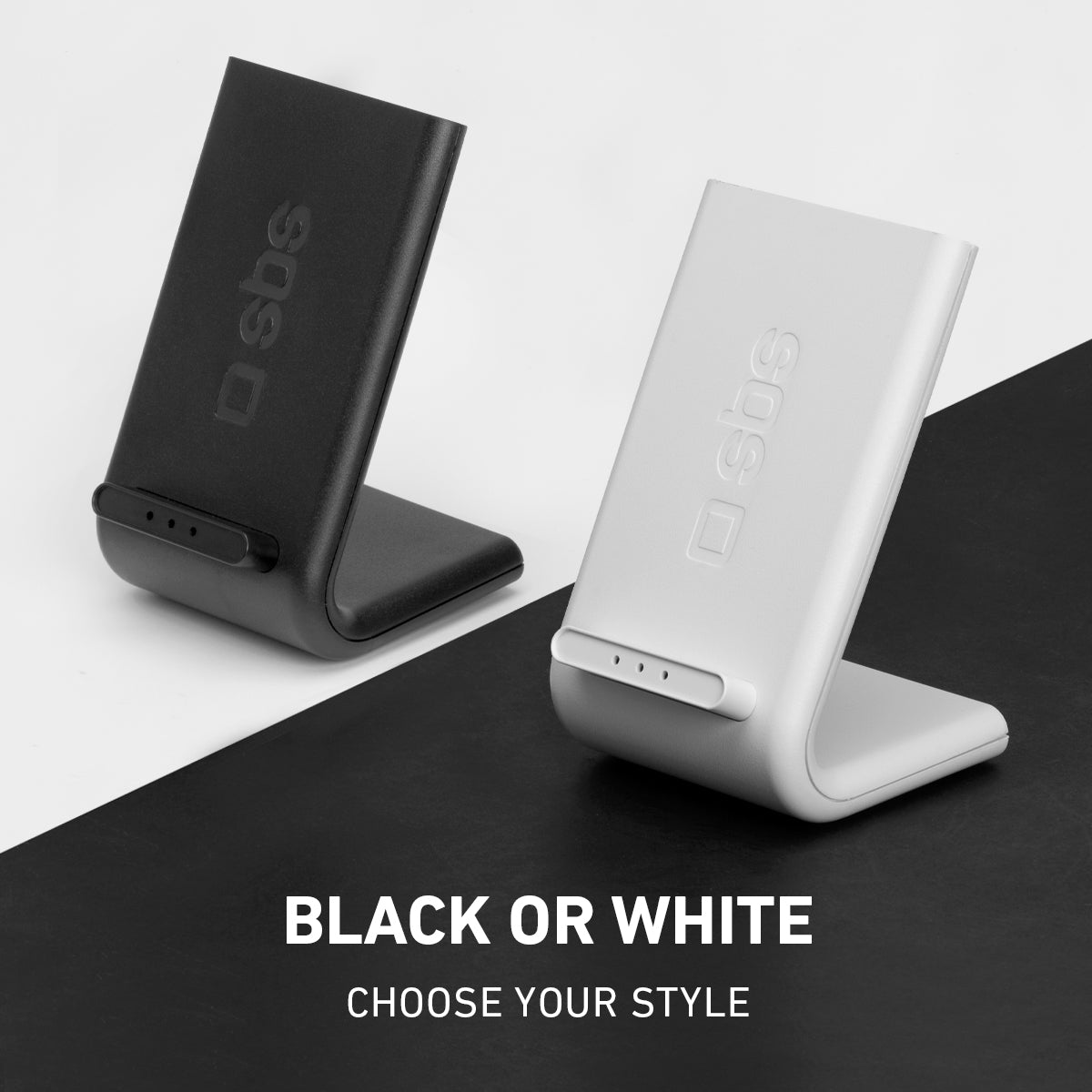 Chargeur de table sans fil avec debout