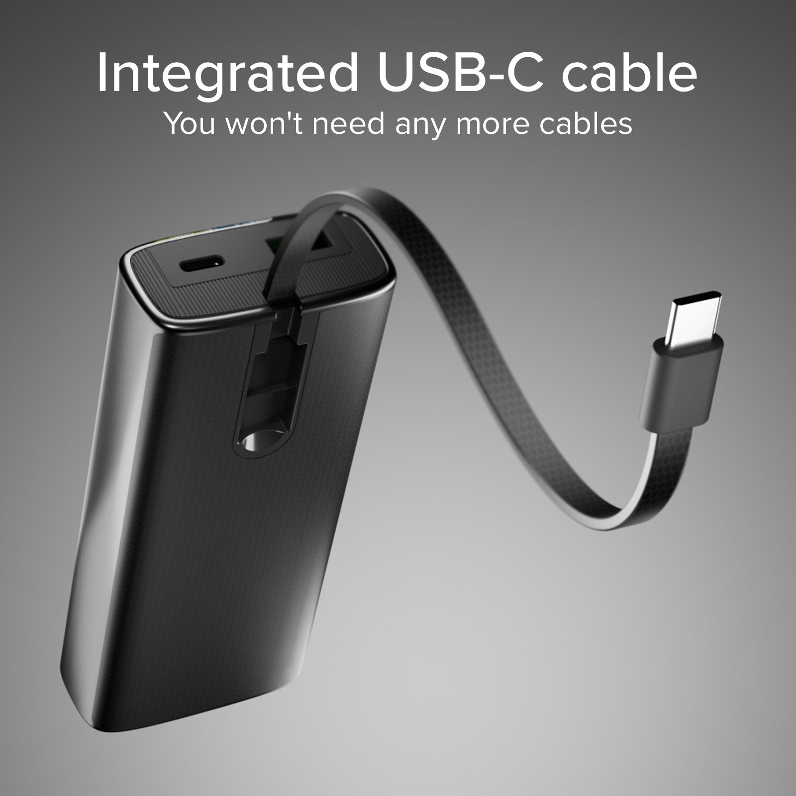 Power Bank 10,000 mAh with LCD PD 20W