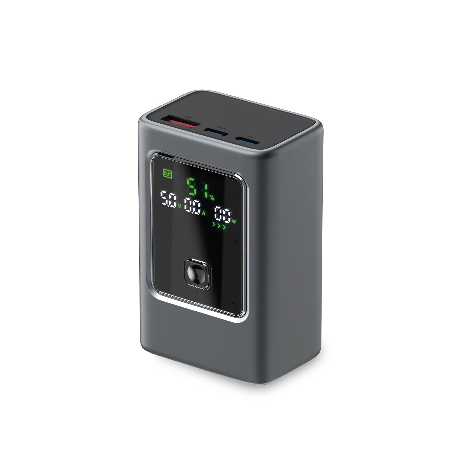 LCD-Power Bank 10.000 mAh mit PD 35 W