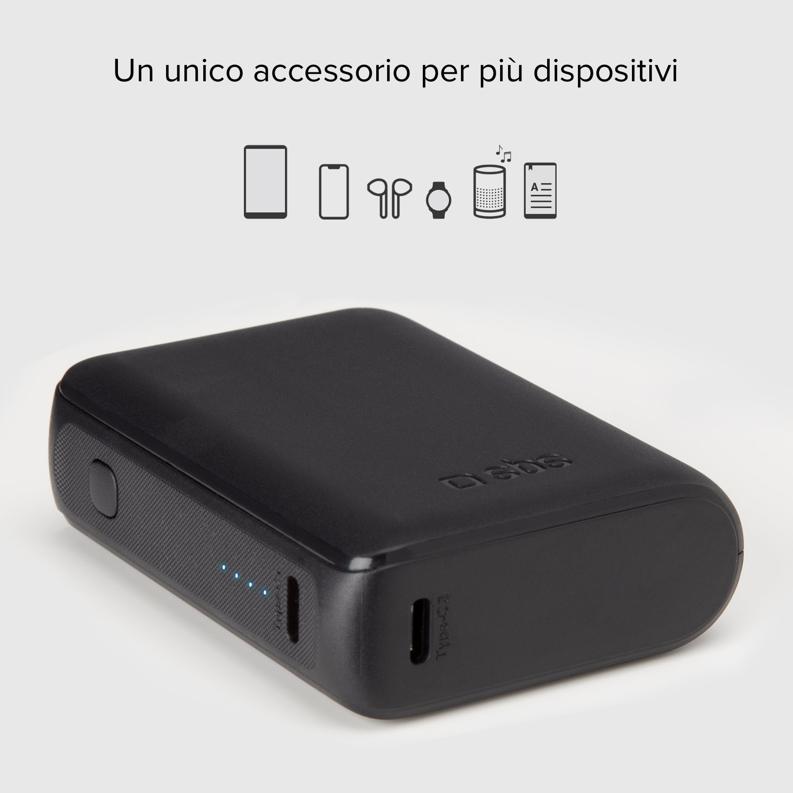 Power bank ultra compatto da 10000 mAh
