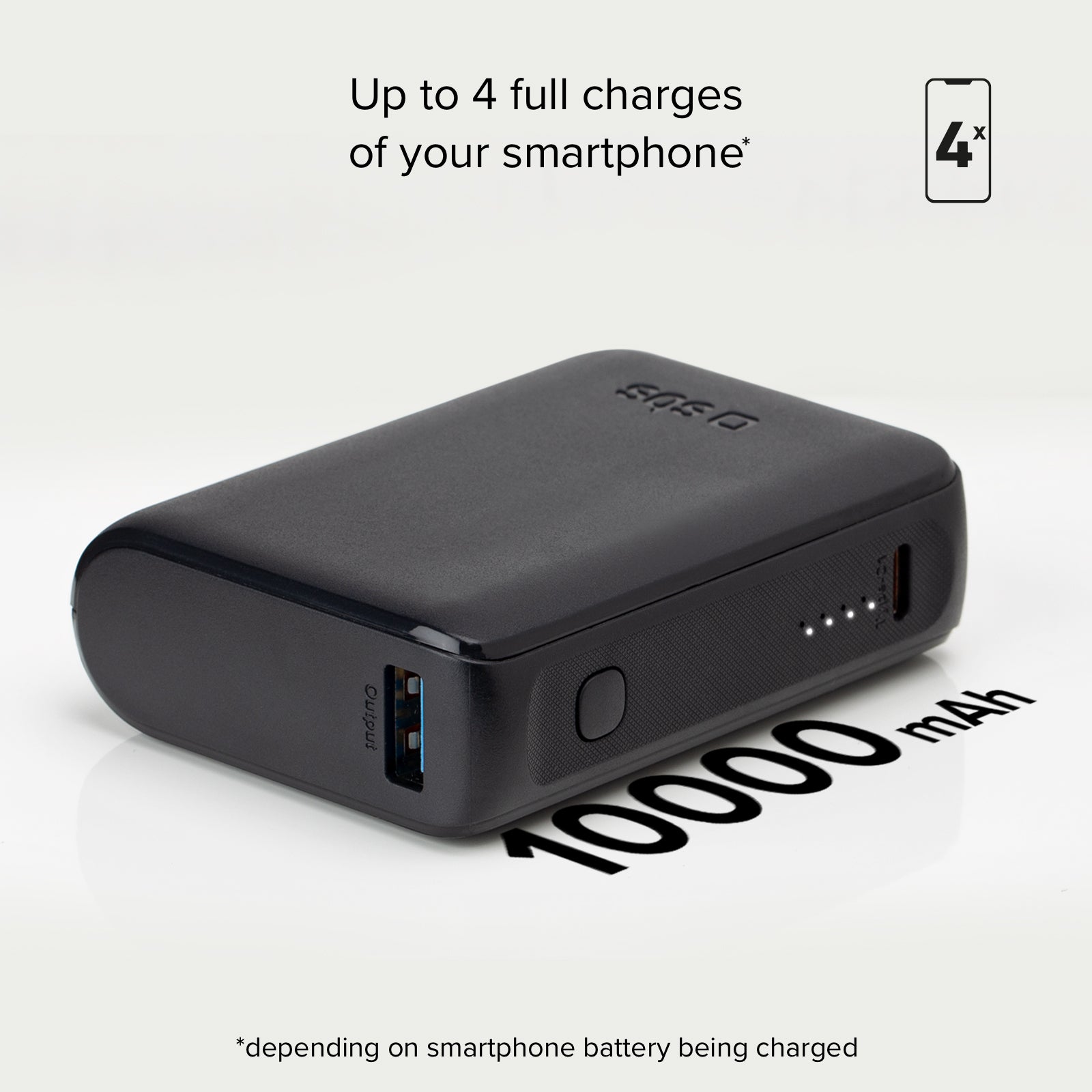 Power bank ultra compatto da 10000 mAh