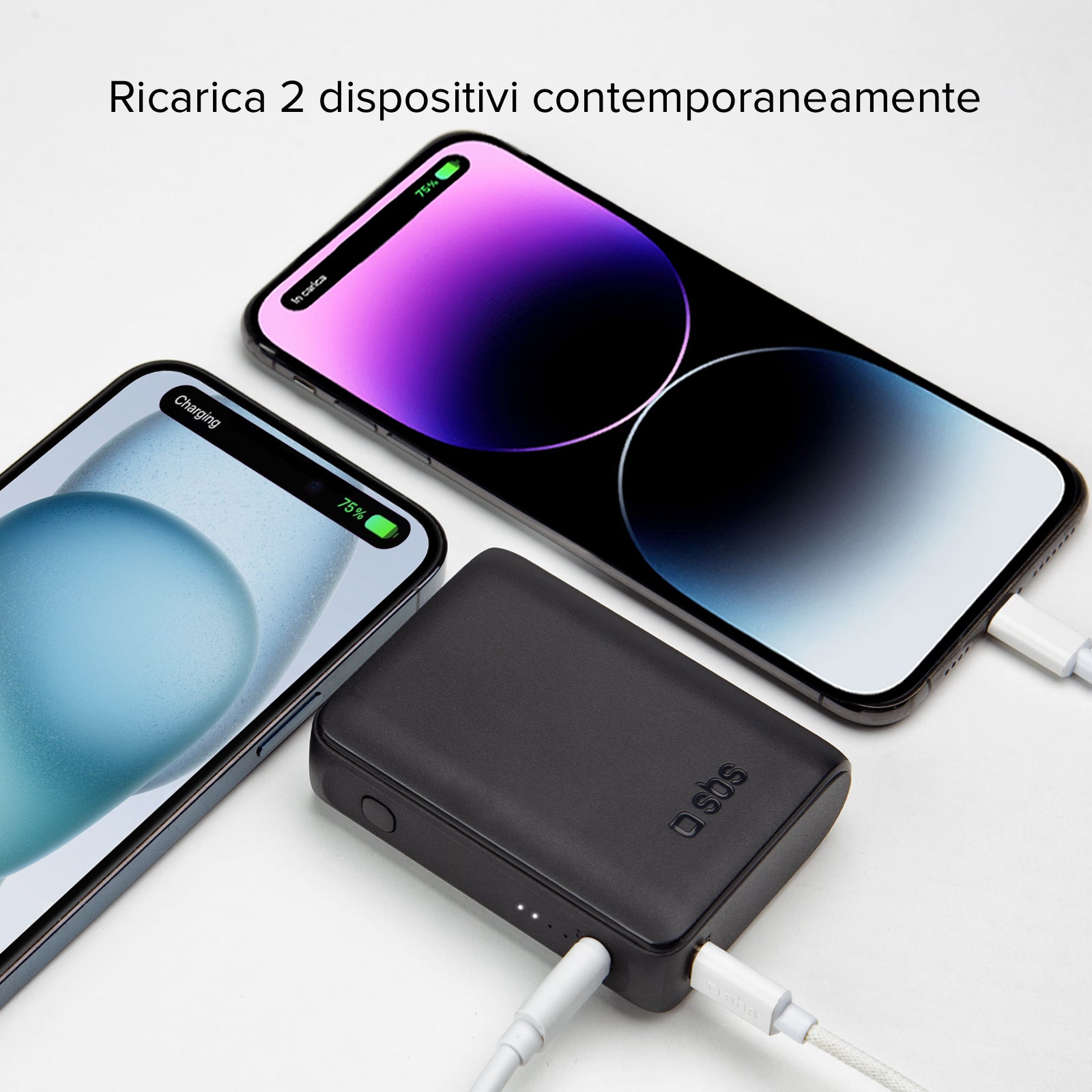 Power bank ultra compatto da 10000 mAh