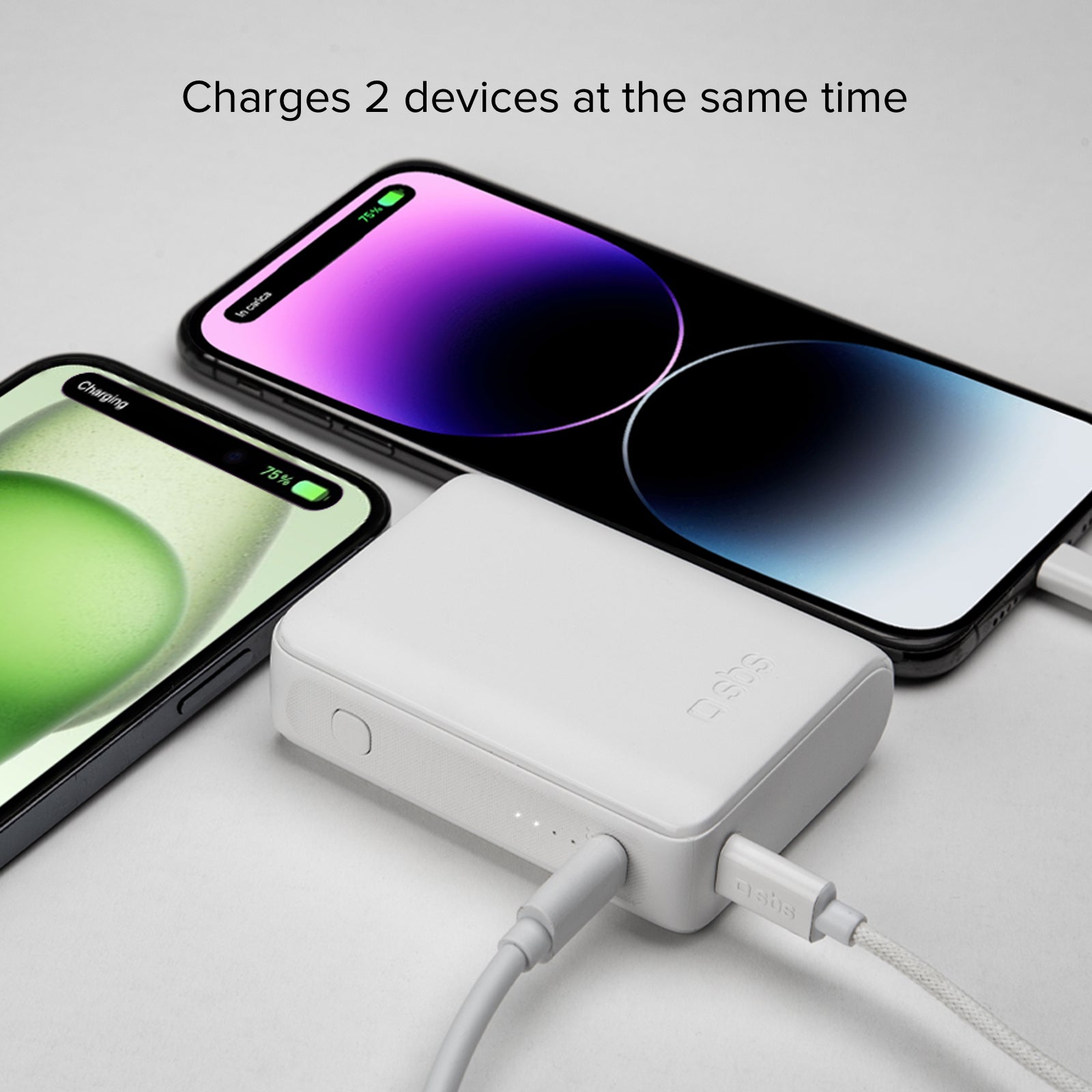 Power bank ultra compatto da 10000 mAh