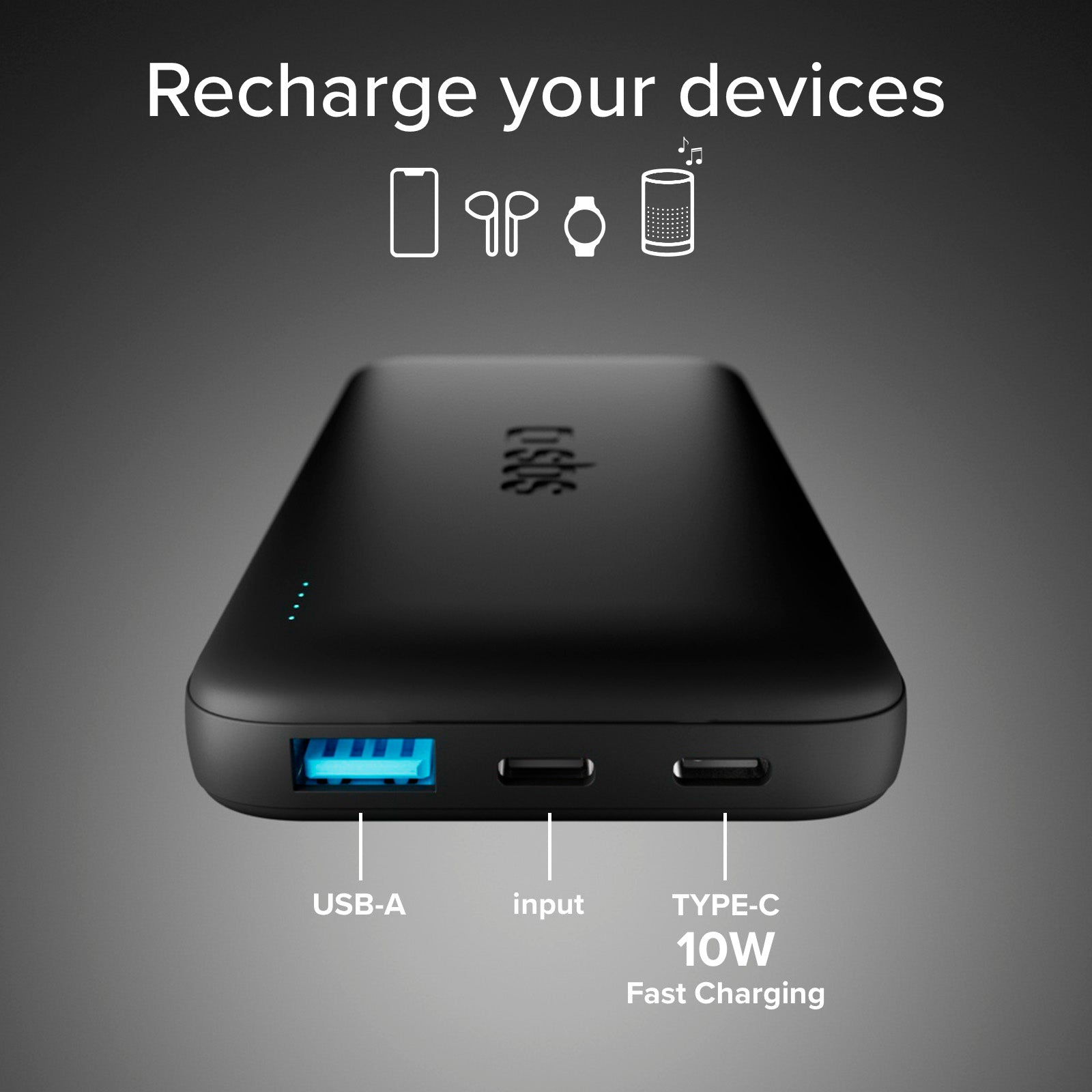 10000 mAh Infinity PowerBank