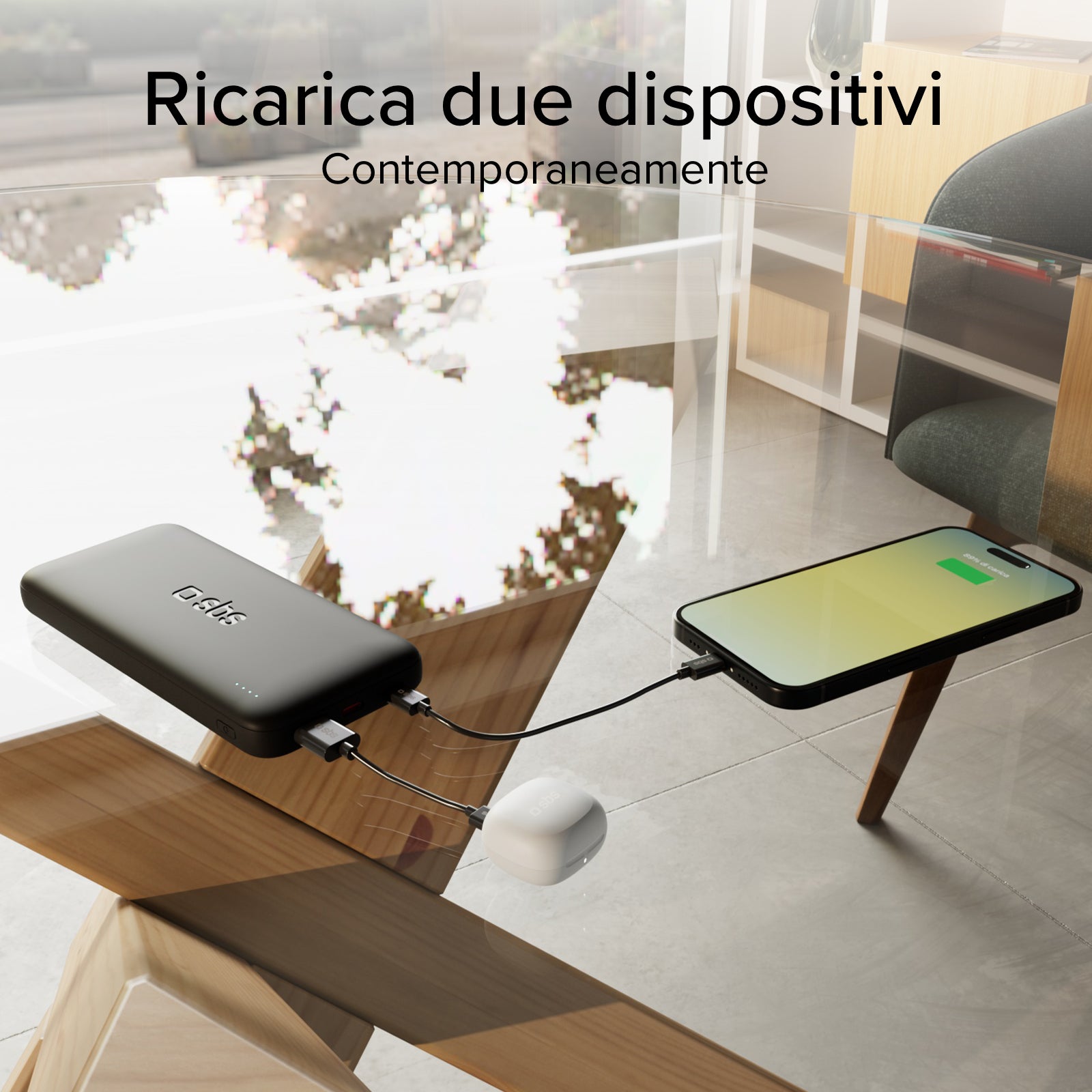 Batterie externe Infinity 10 000 mAh