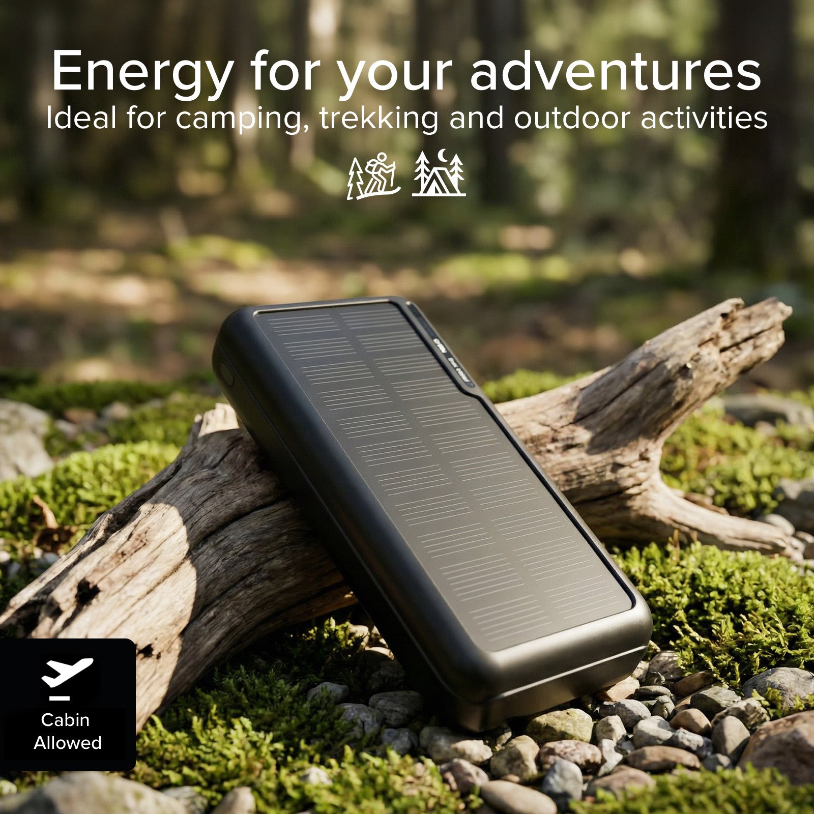 Powerbank solar de 10.000 mAh