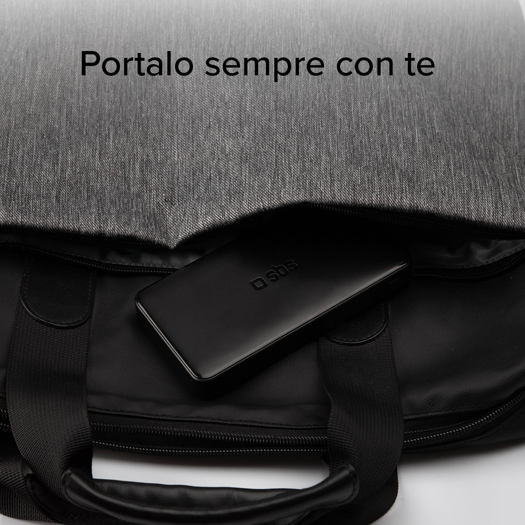 Power bank 20.000 mAh extra slim con porta USB 2.1A Intelligent Charge (IC)