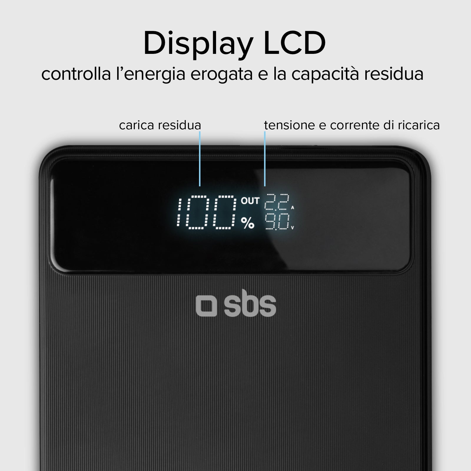 Powerbank da 20.000 mAh ultra slim 100 Watt