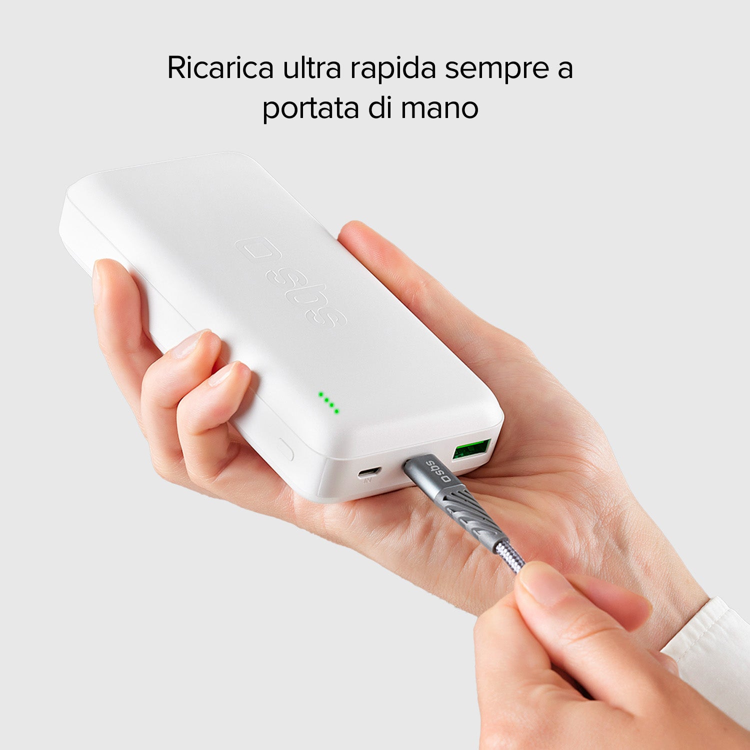 Power bank da 20.000 mAh con Power Delivery 20W