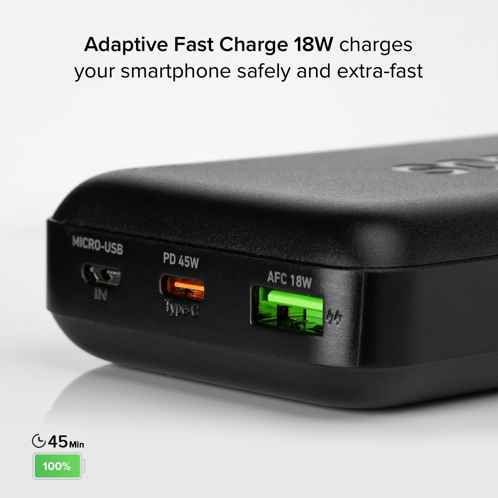 Power bank da 20.000 mAh con Power Delivery 45W