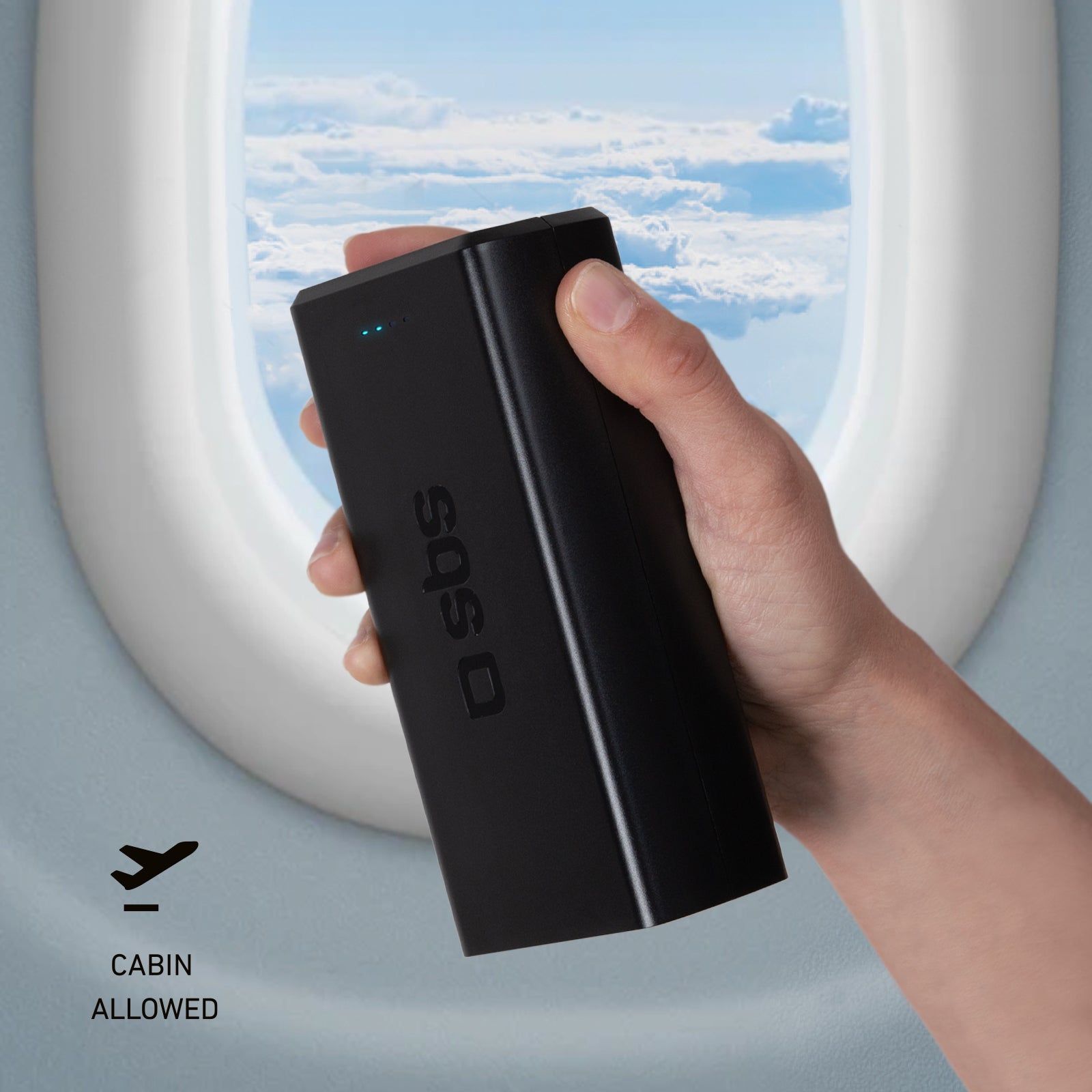 Power bank da 30.000 mAh con 2 porte USB-C e 2 porte USB-A