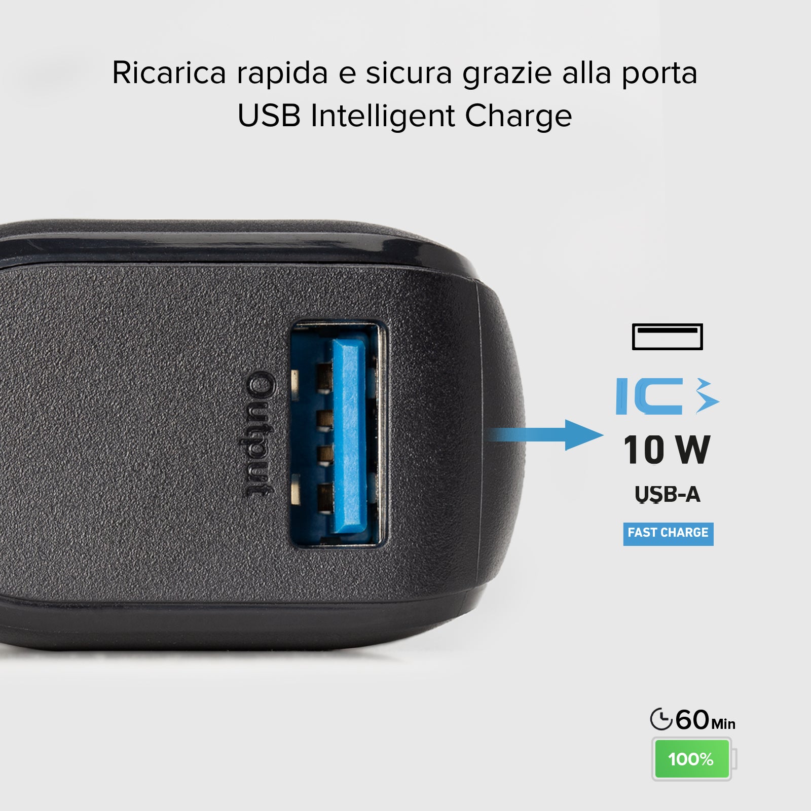 Ultrakompakte Powerbank mit 5000 mAh