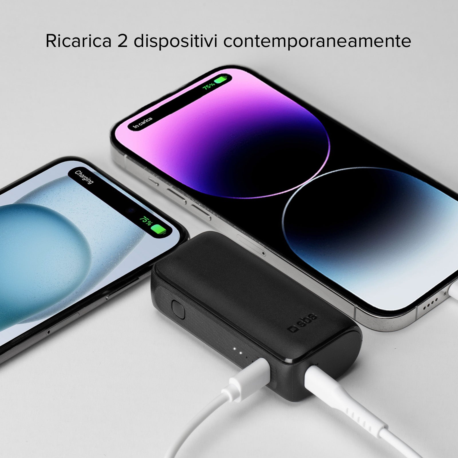 Ultrakompakte Powerbank mit 5000 mAh