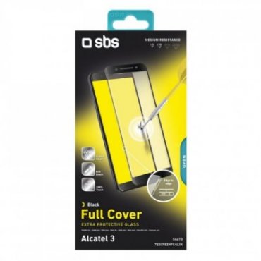 Full Cover glass screen protector for Alcatel 3