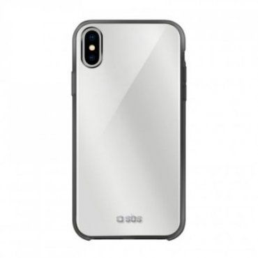 Funda de aluminio y cristal templado para iPhone XS/X