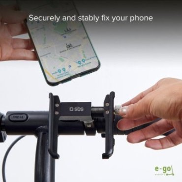 SBS E-Go Regenfeste Handyhalterung für Fahrrad und Roller
