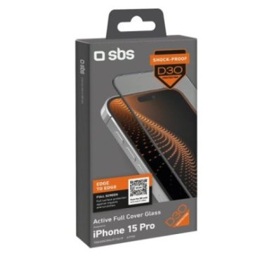 Ultra-strong screen protector for iPhone 15 with D3O technology